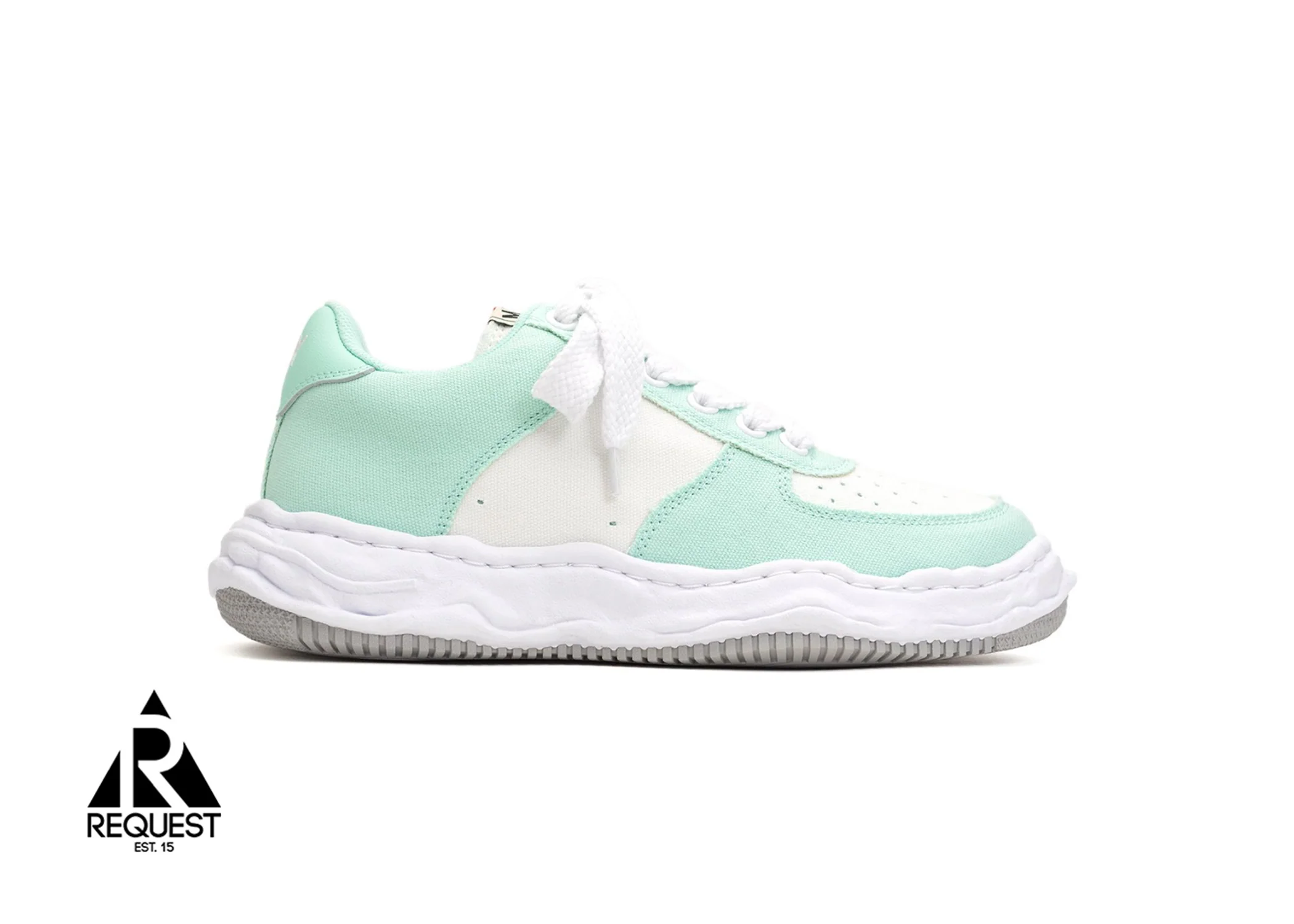 Wayne Canvas Low "Blue White"