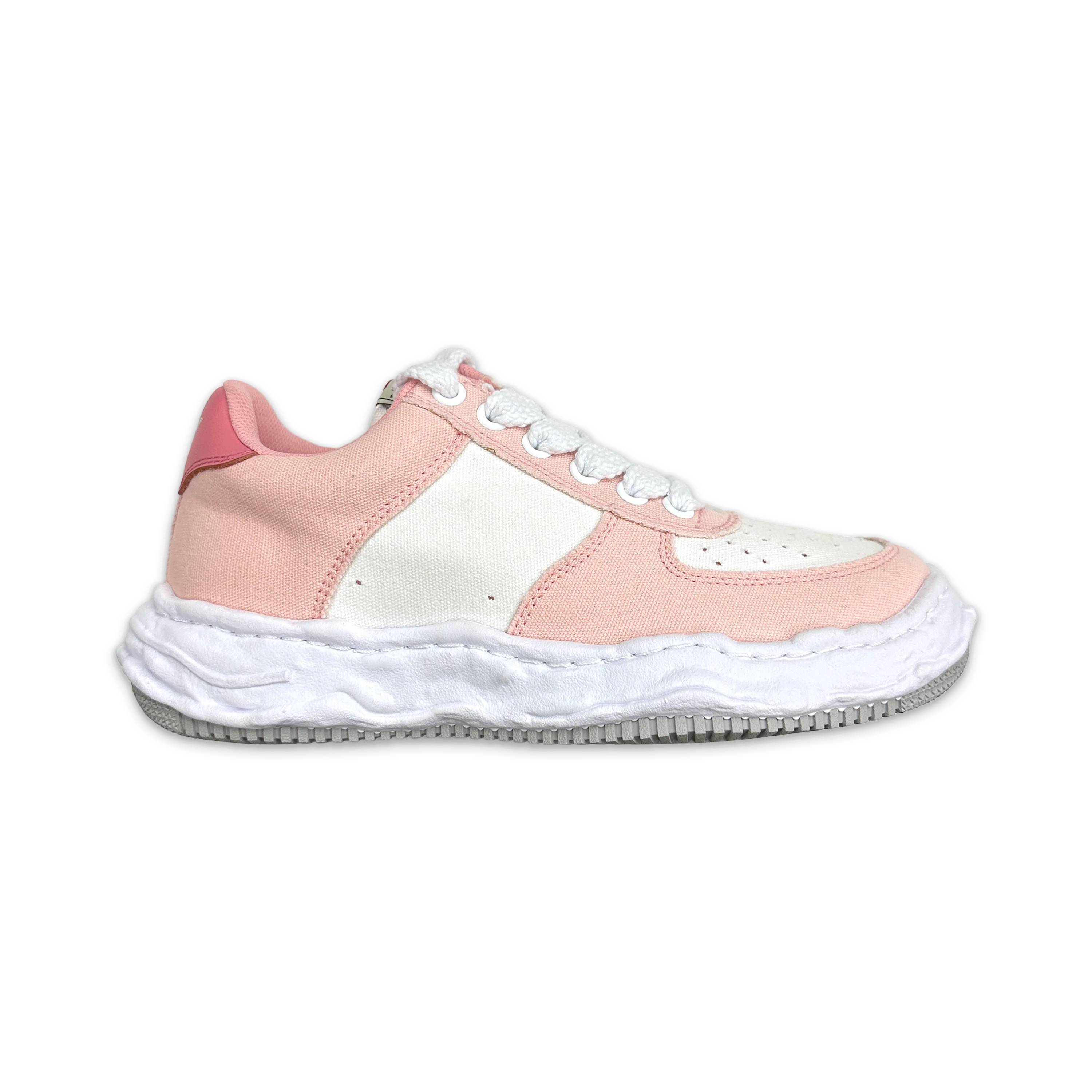 Wayne Canvas Low "Pink White"