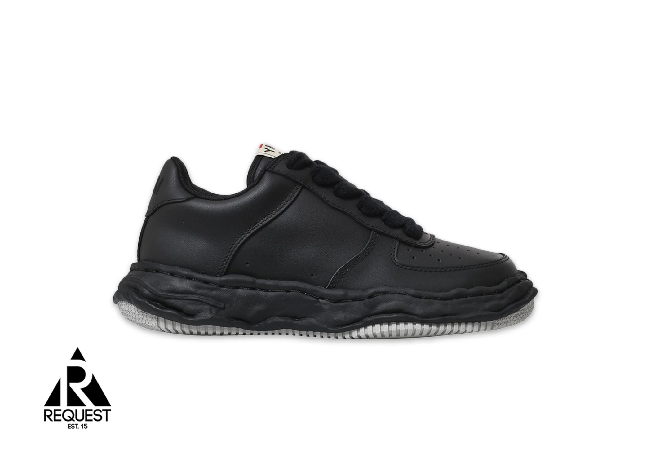 Wayne Leather Low "Triple Black"