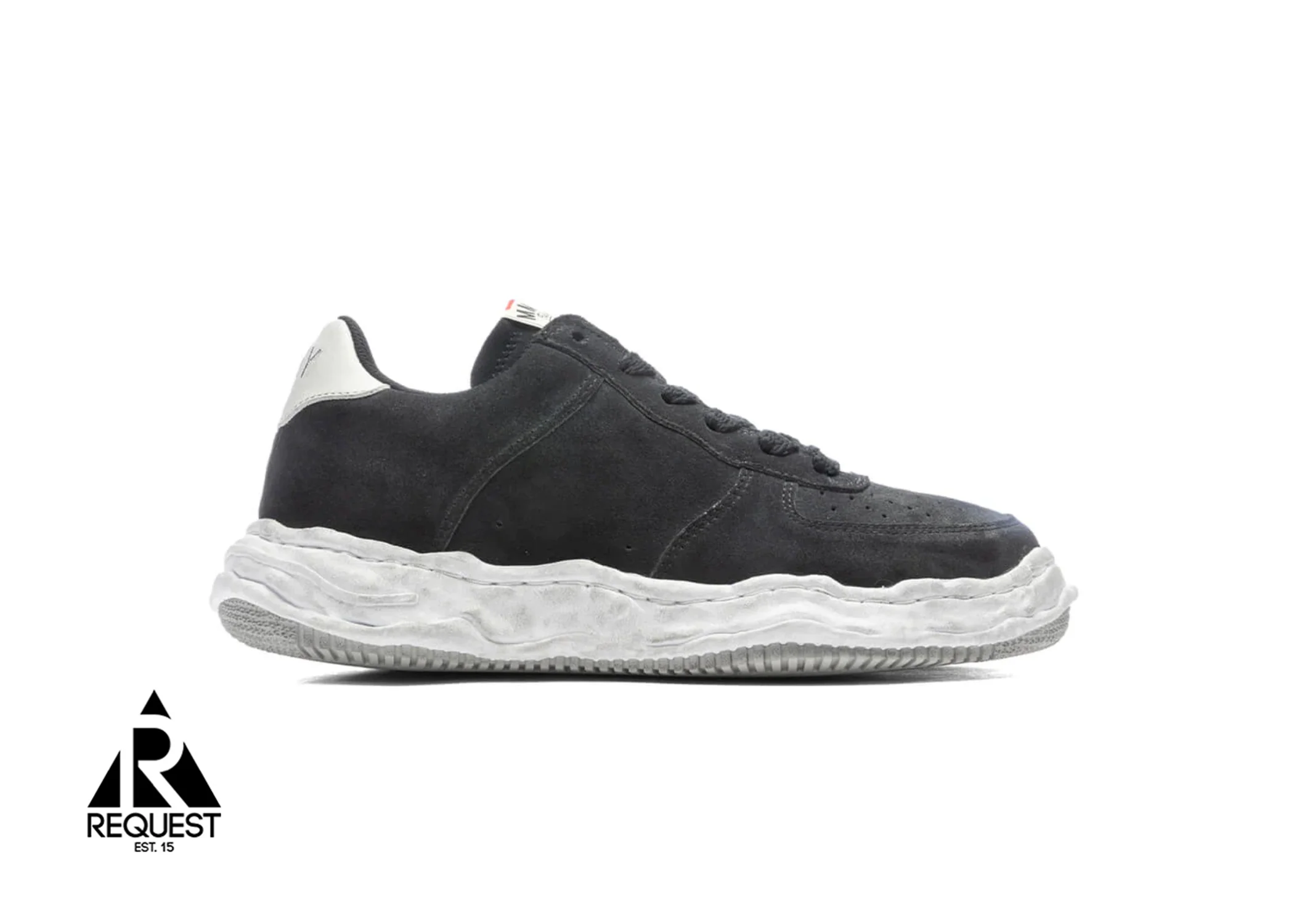 Wayne Suede Vintage Sole Low "Black"
