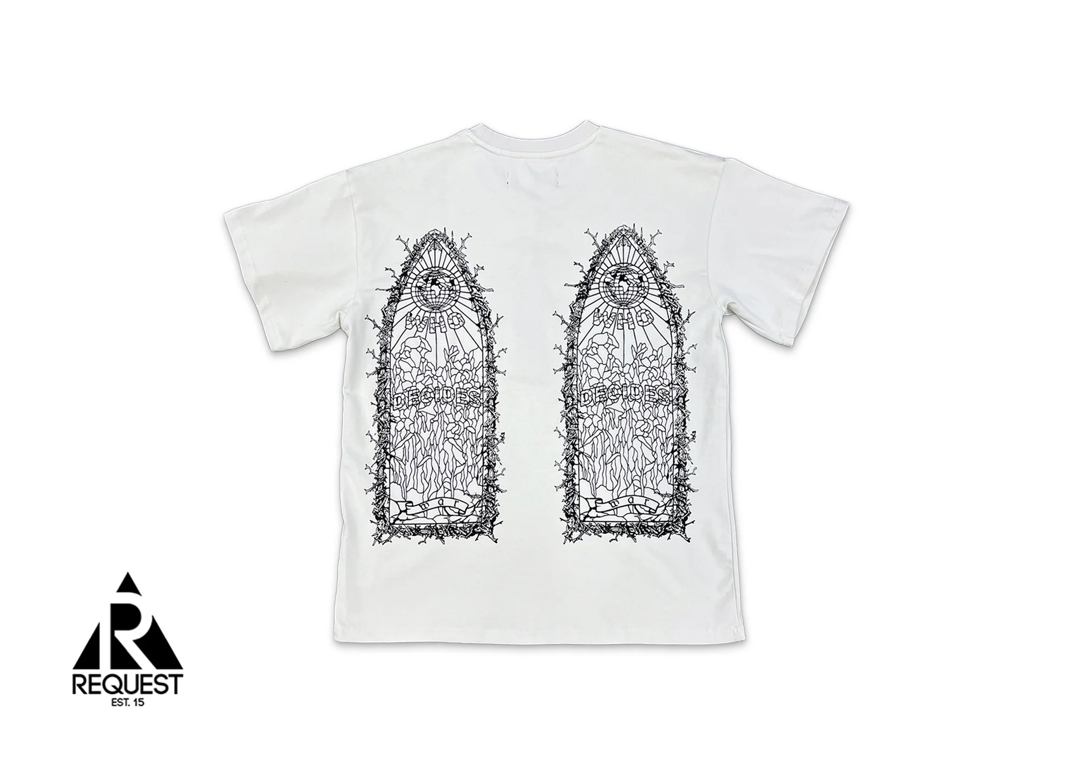 WDW Thorned Jersey In Cloud Tee "Cream" - Image 2