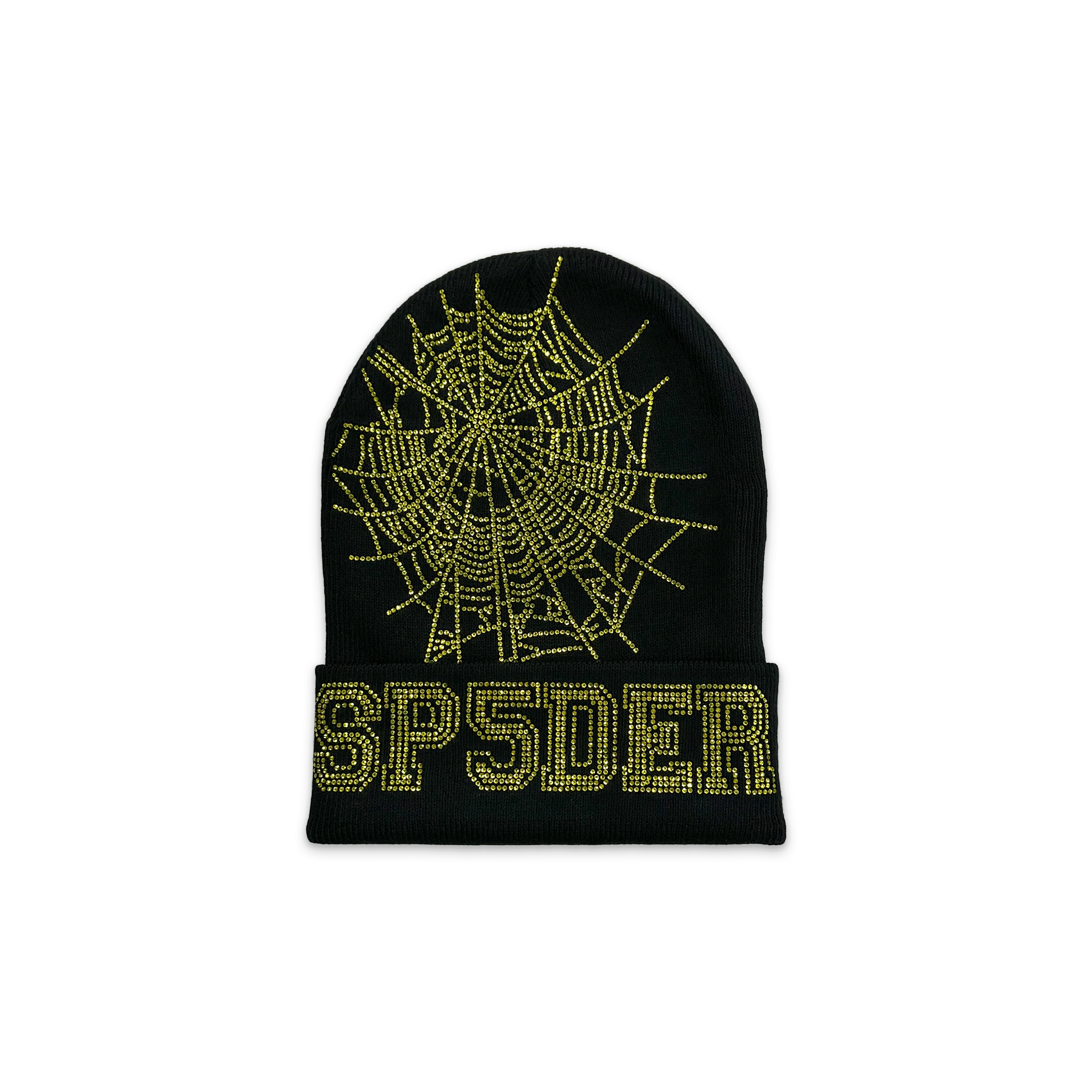 Web Beanie "Black/Gold"