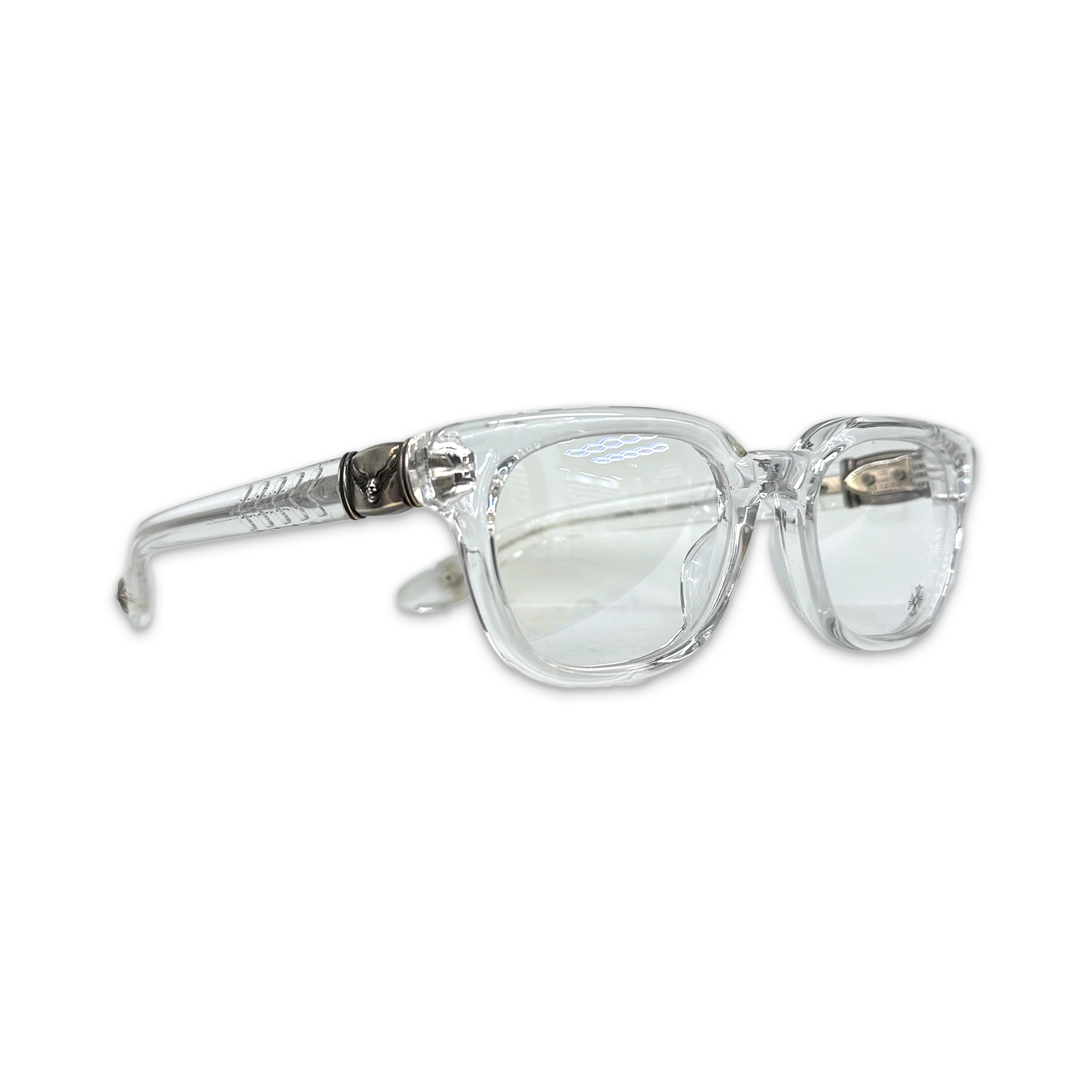 Well Hell Yeah Glasses "Clear/Silver" - Image 2
