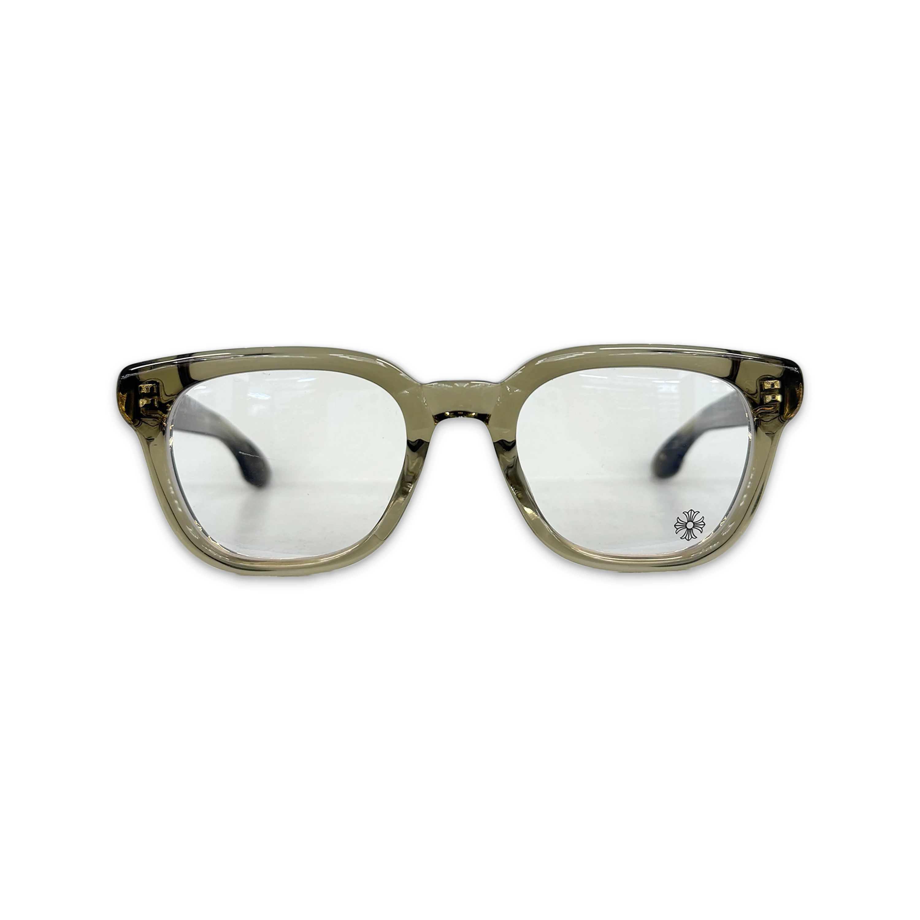 Well Hell Yeah Glasses "Translucent Yellow Silver"