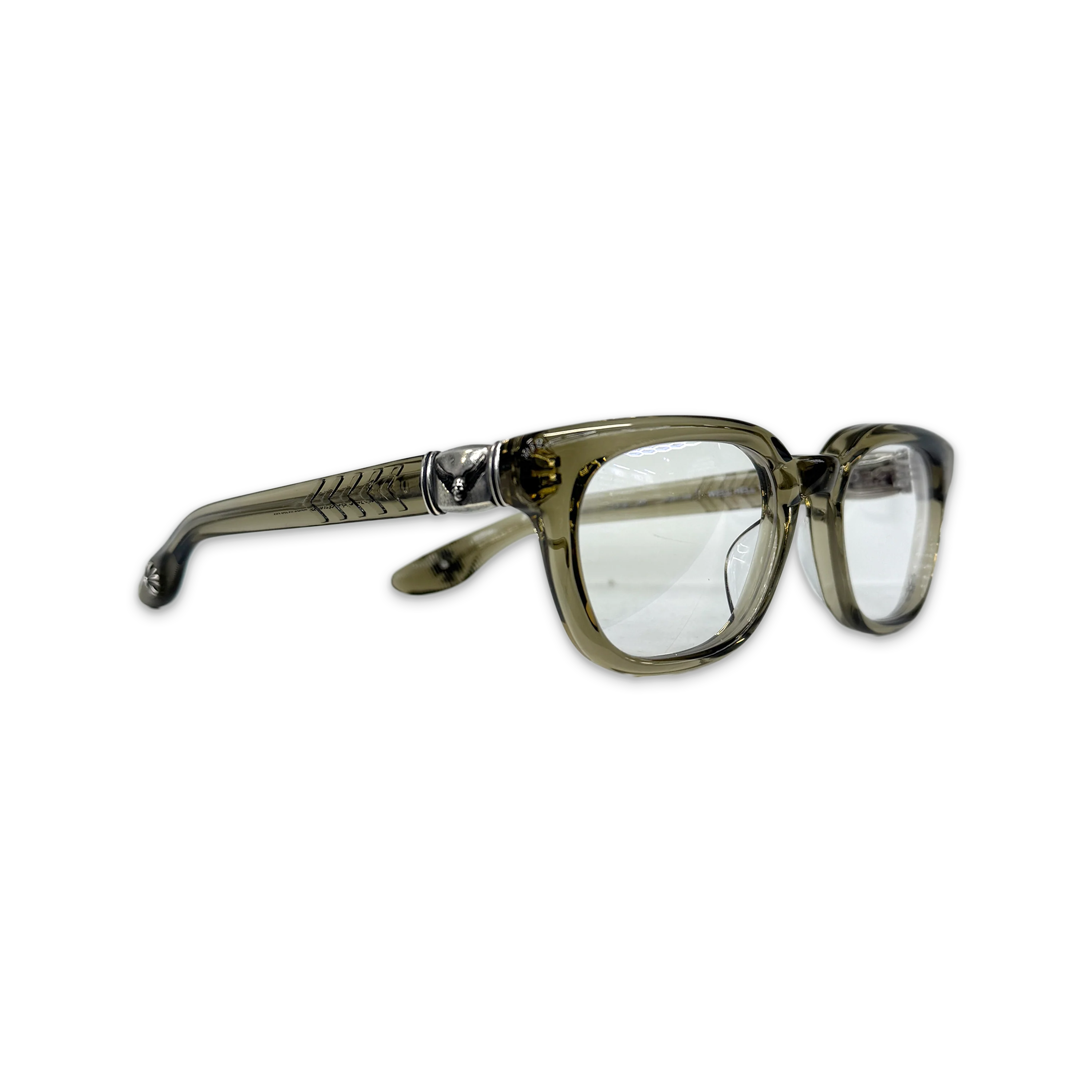 Well Hell Yeah Glasses "Translucent Yellow Silver" - Image 2