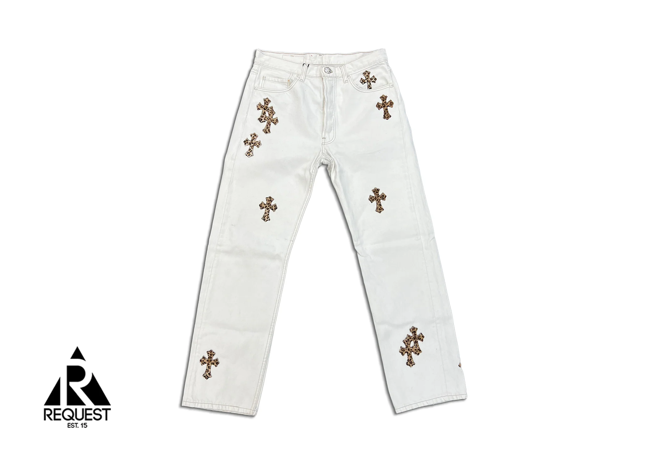 White Denim "Leopard Crosses"