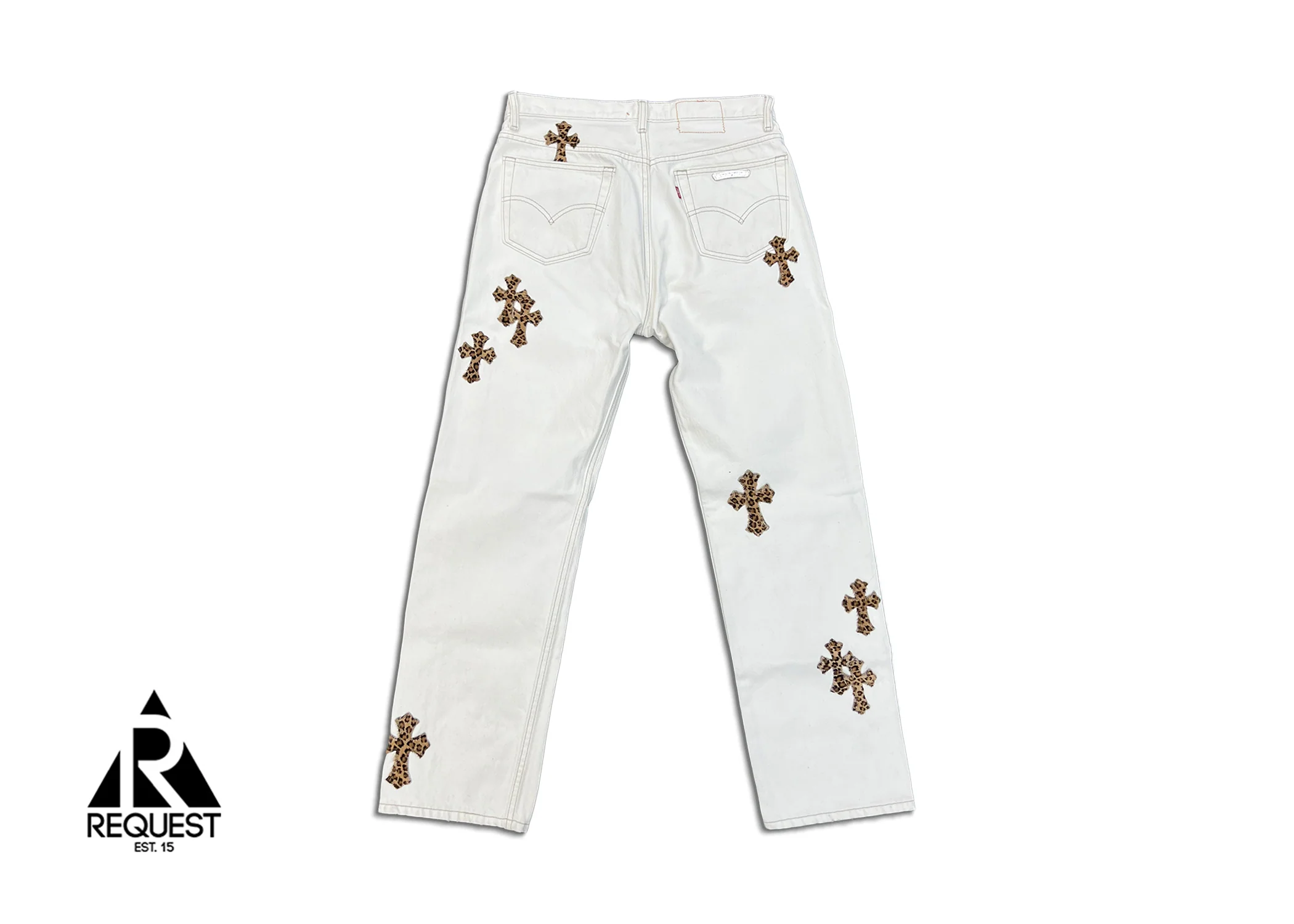 White Denim "Leopard Crosses" - Image 2