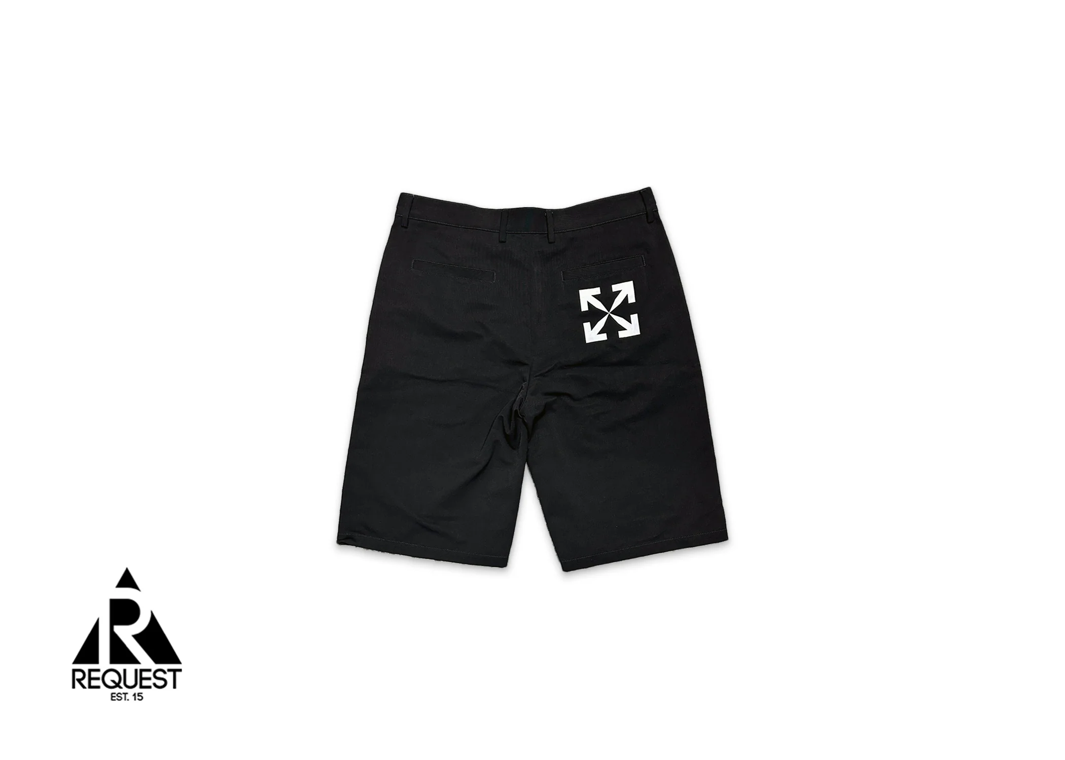 Wide Chino Shorts "Black" - Image 2
