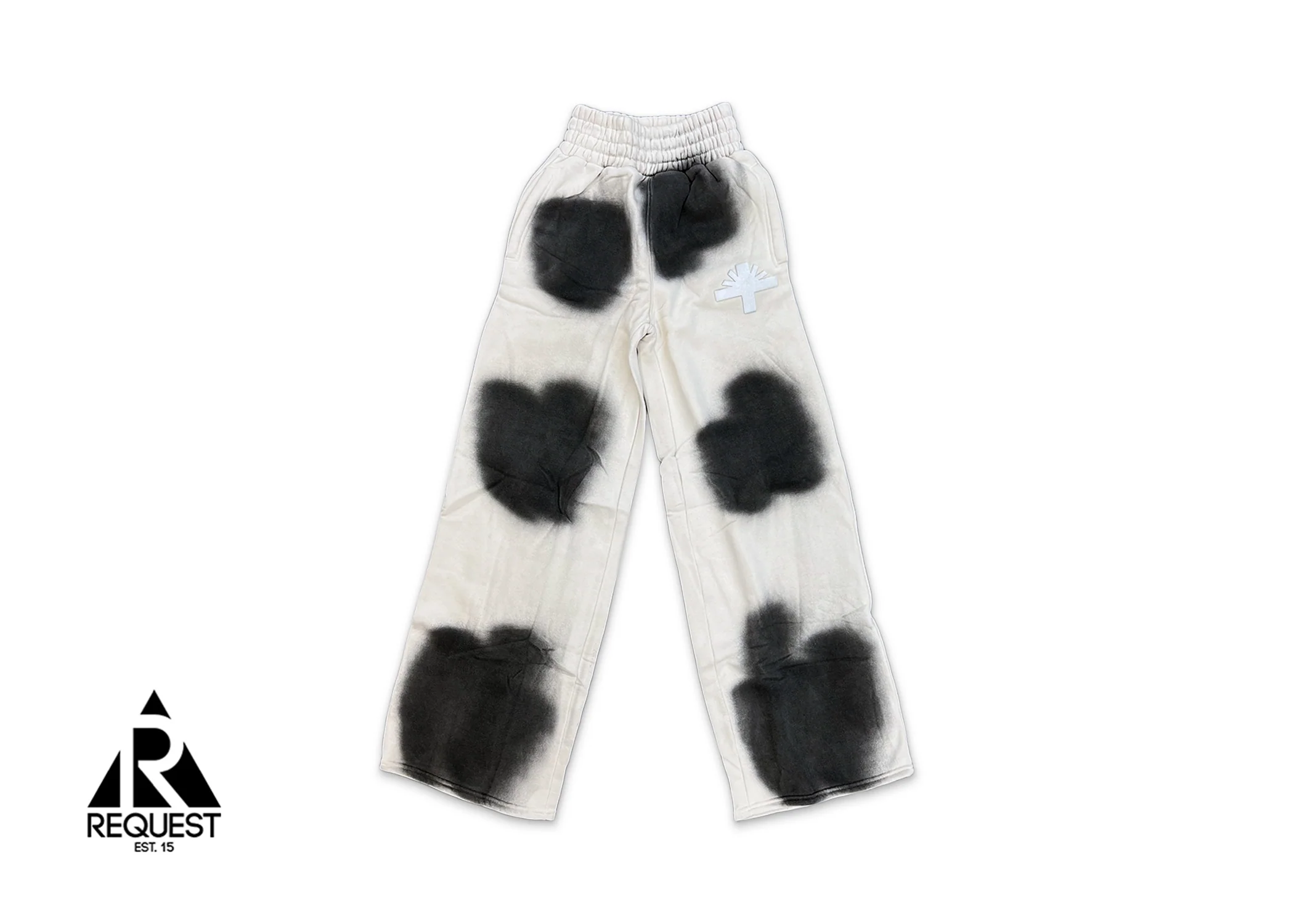 Wide Leg Sweatpants "Spotted"