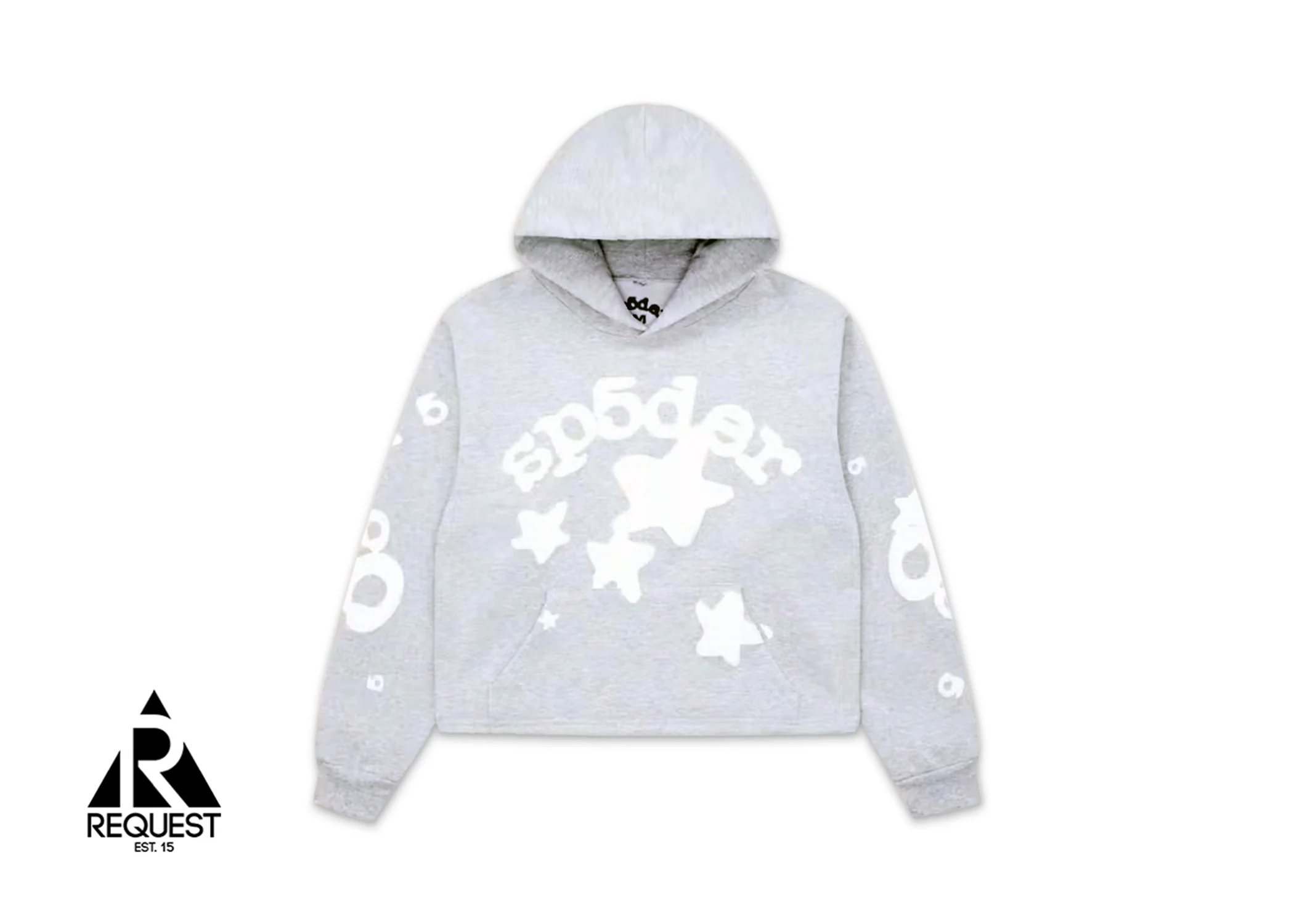 Women’s Cropped Beluga Hoodie "Heather Grey"