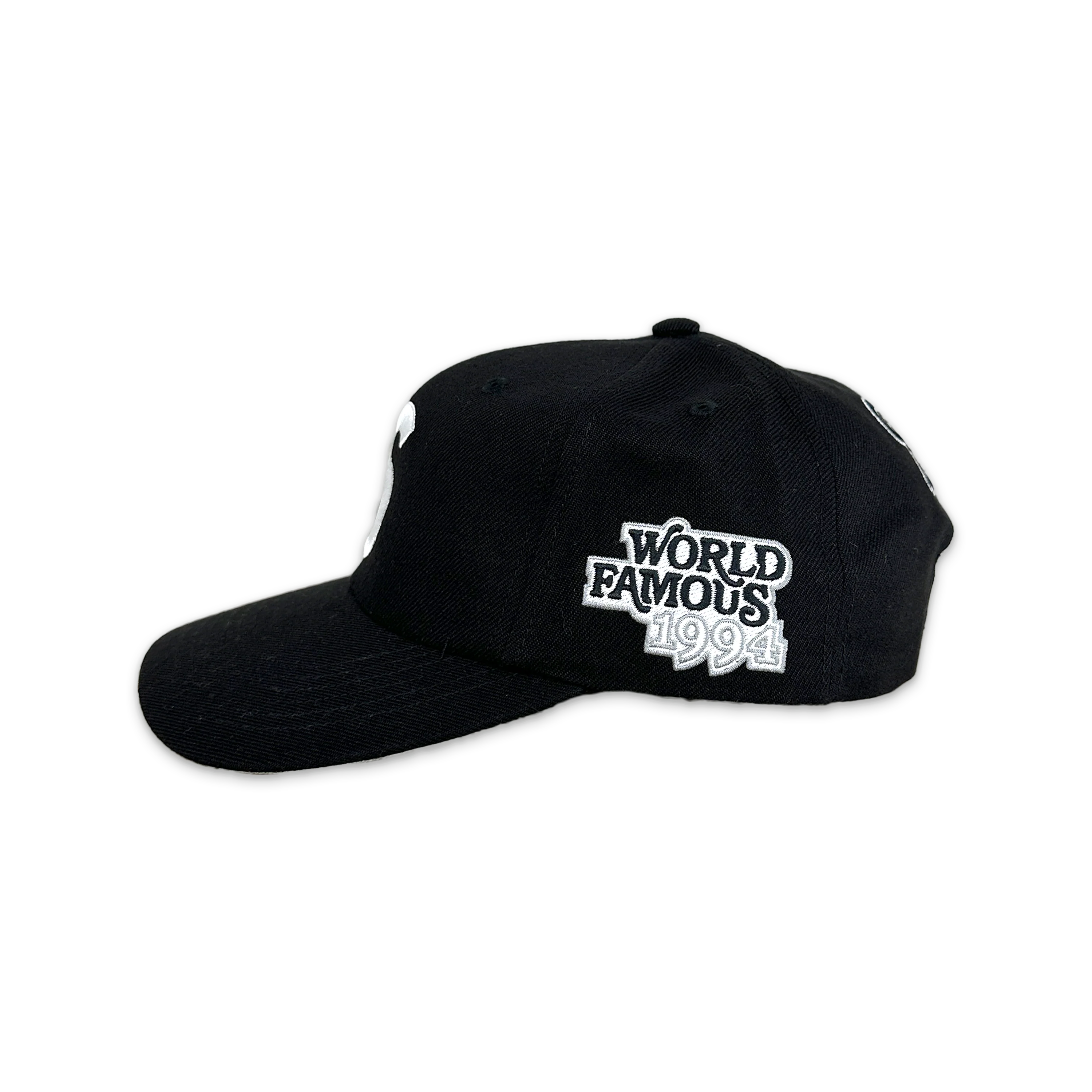 World Famous S Logo 6-Panel "Black" - Image 2