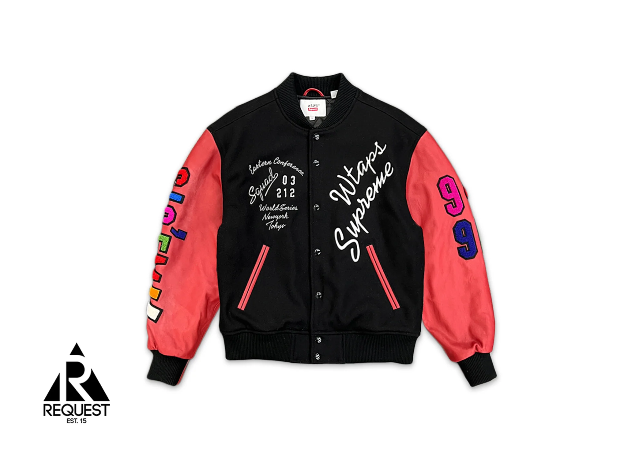 WTAPS Varsity Jacket "Black"
