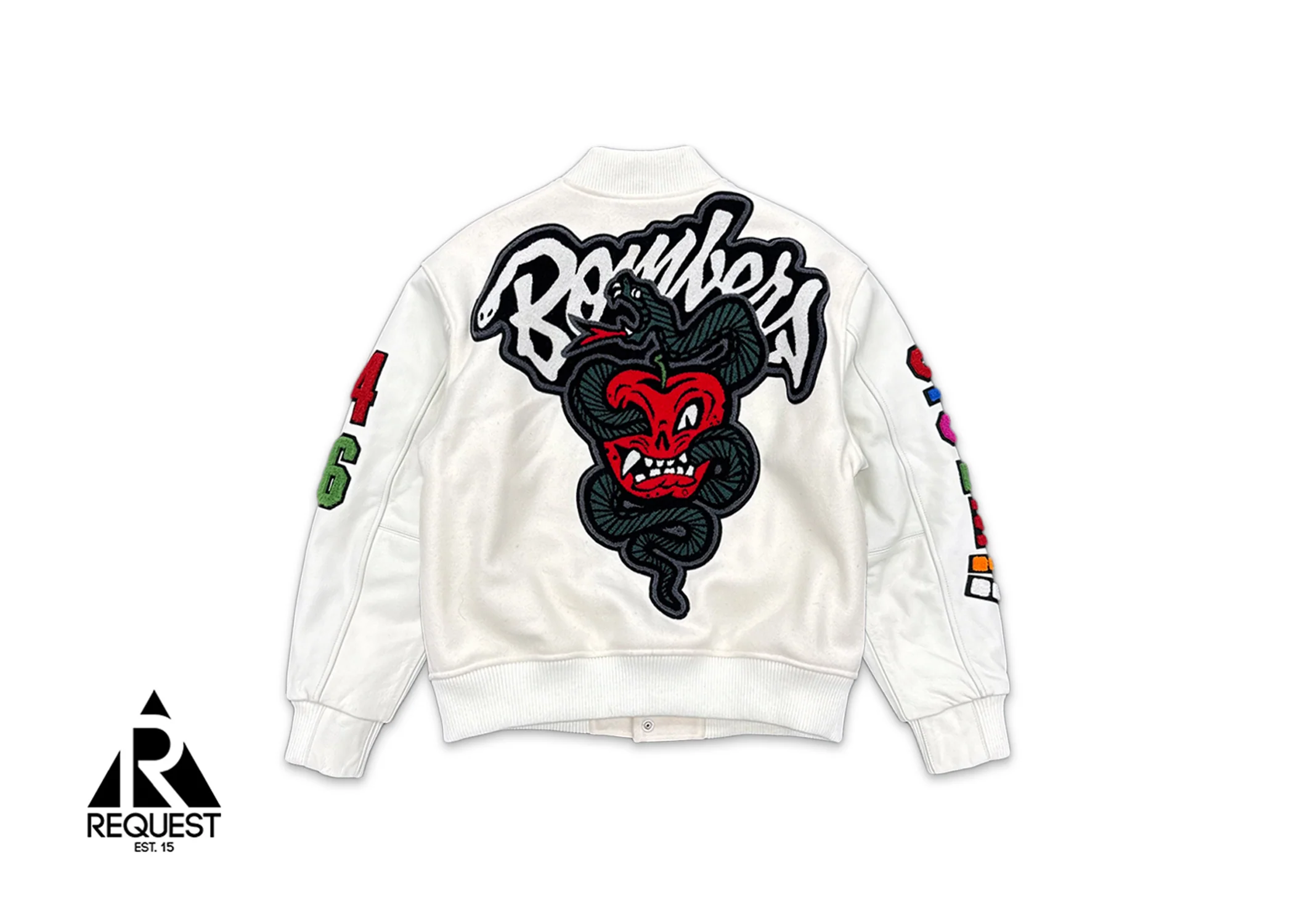 WTAPS Varsity Jacket "White" - Image 2