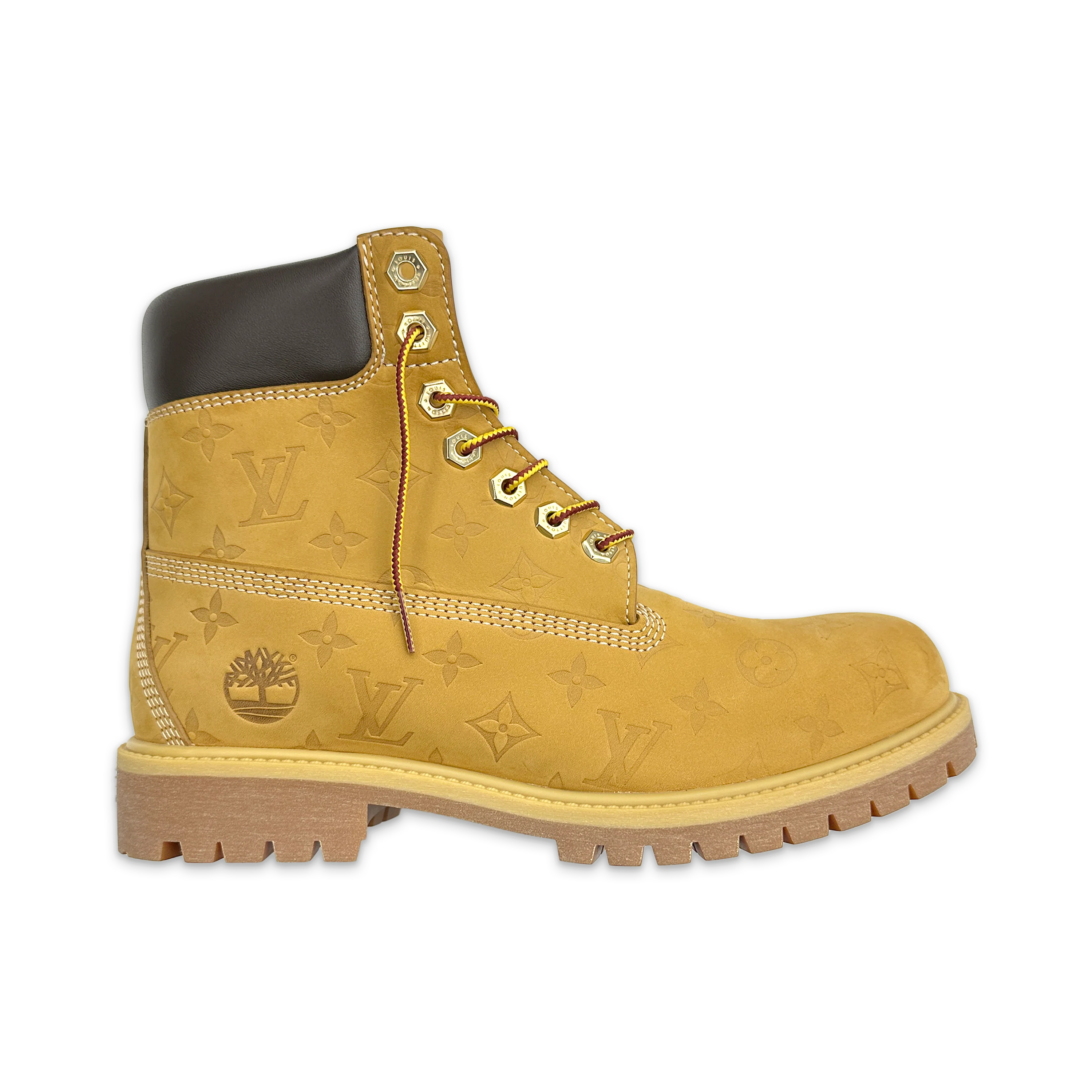 x  6" Boot "Wheat Monogram"