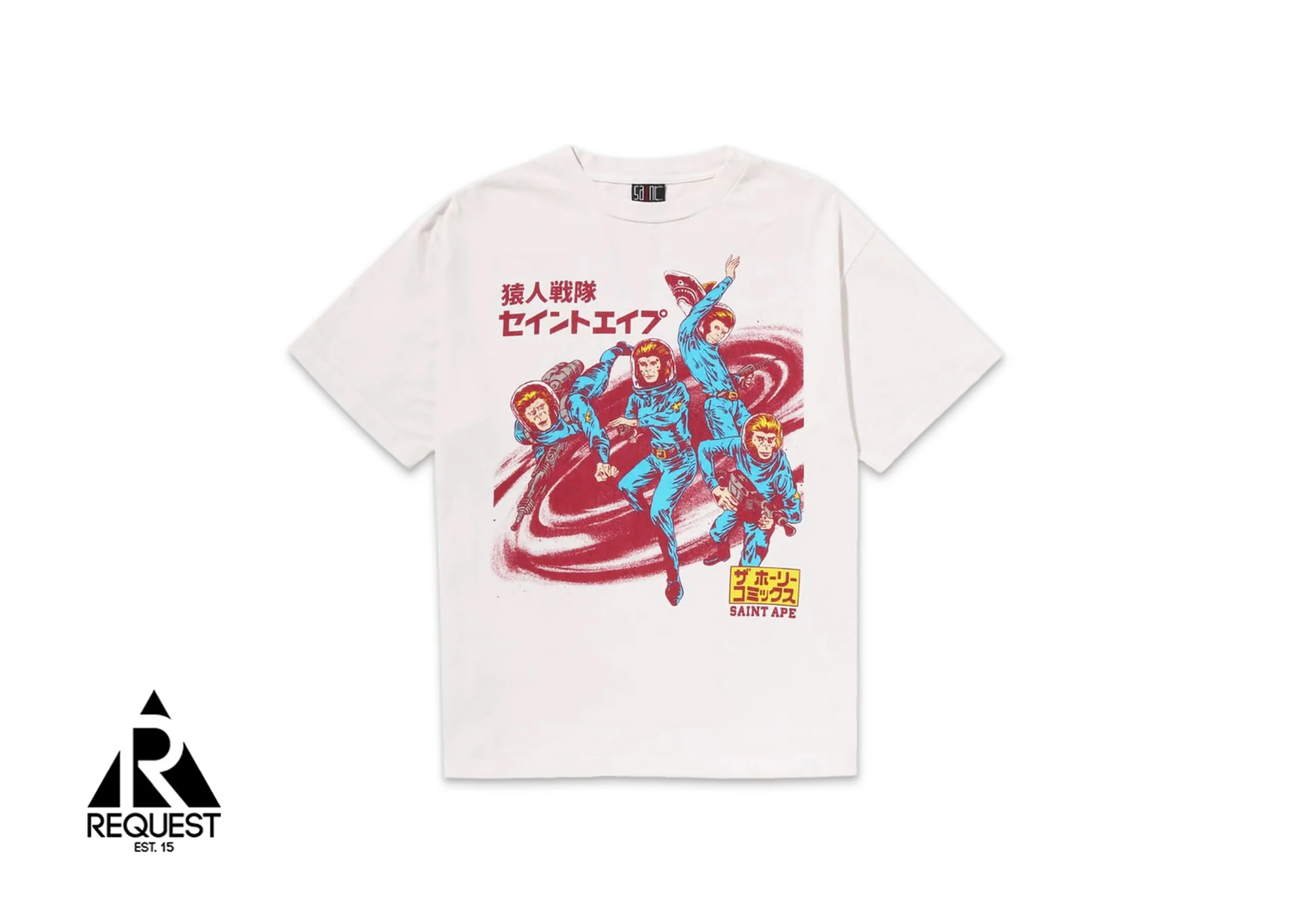 x Bape Squadron Tee "White"