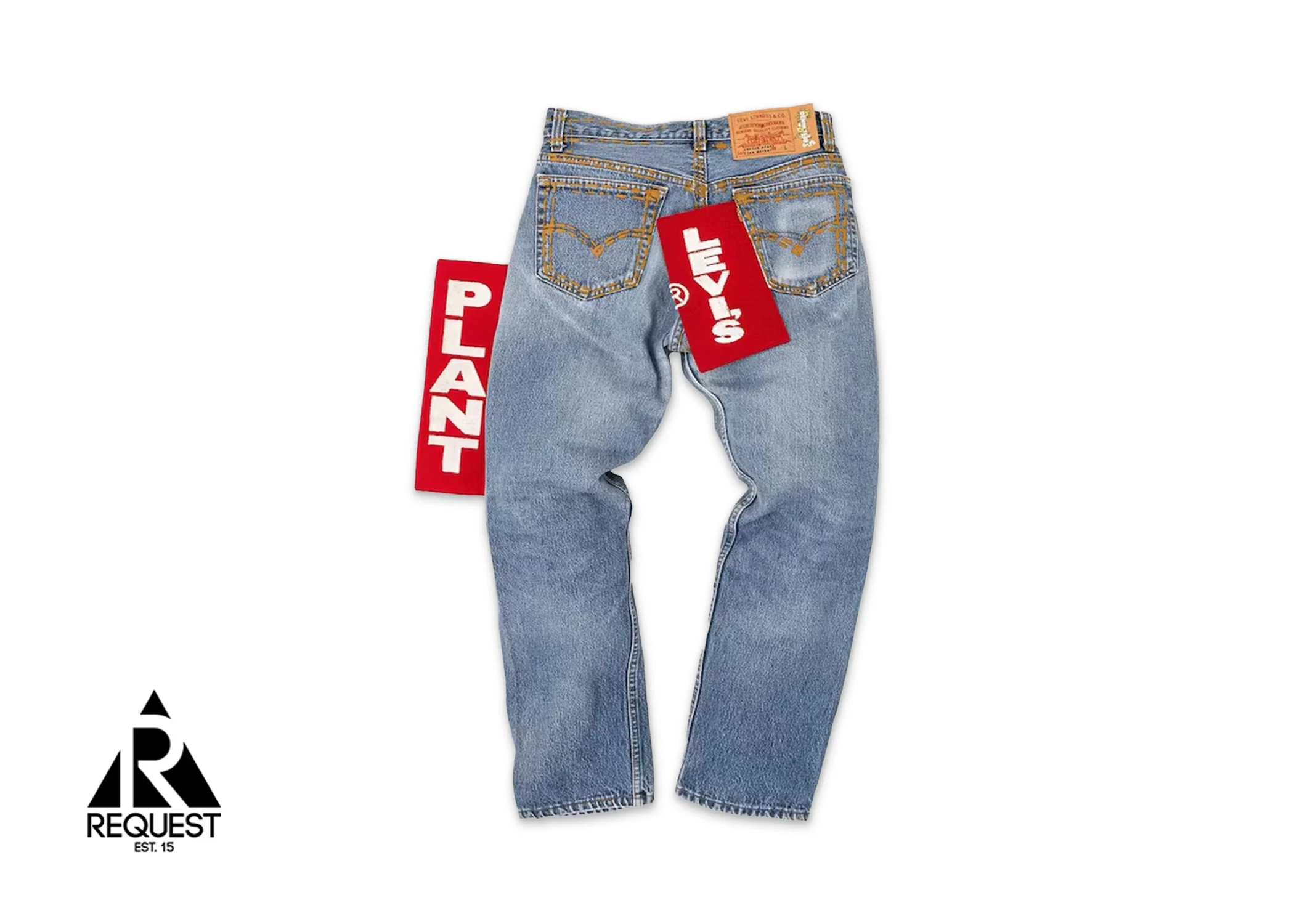 x Cactus Plant Flea Market x Levi's ComplexCon Denim Jeans "Blue" - Image 2