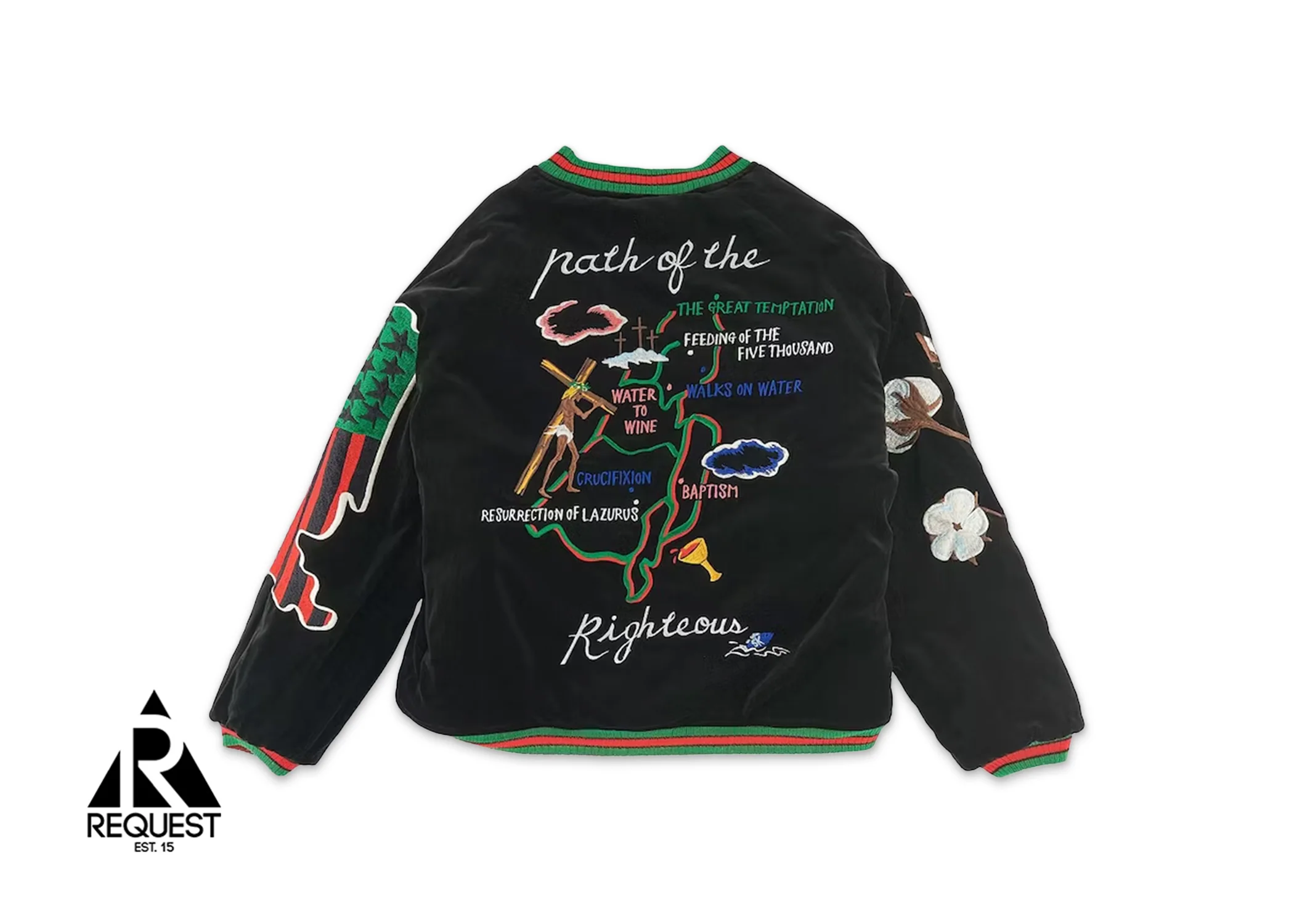 x Denim Tears Reversible Yokosuka Jacket "Green Black" - Image 2