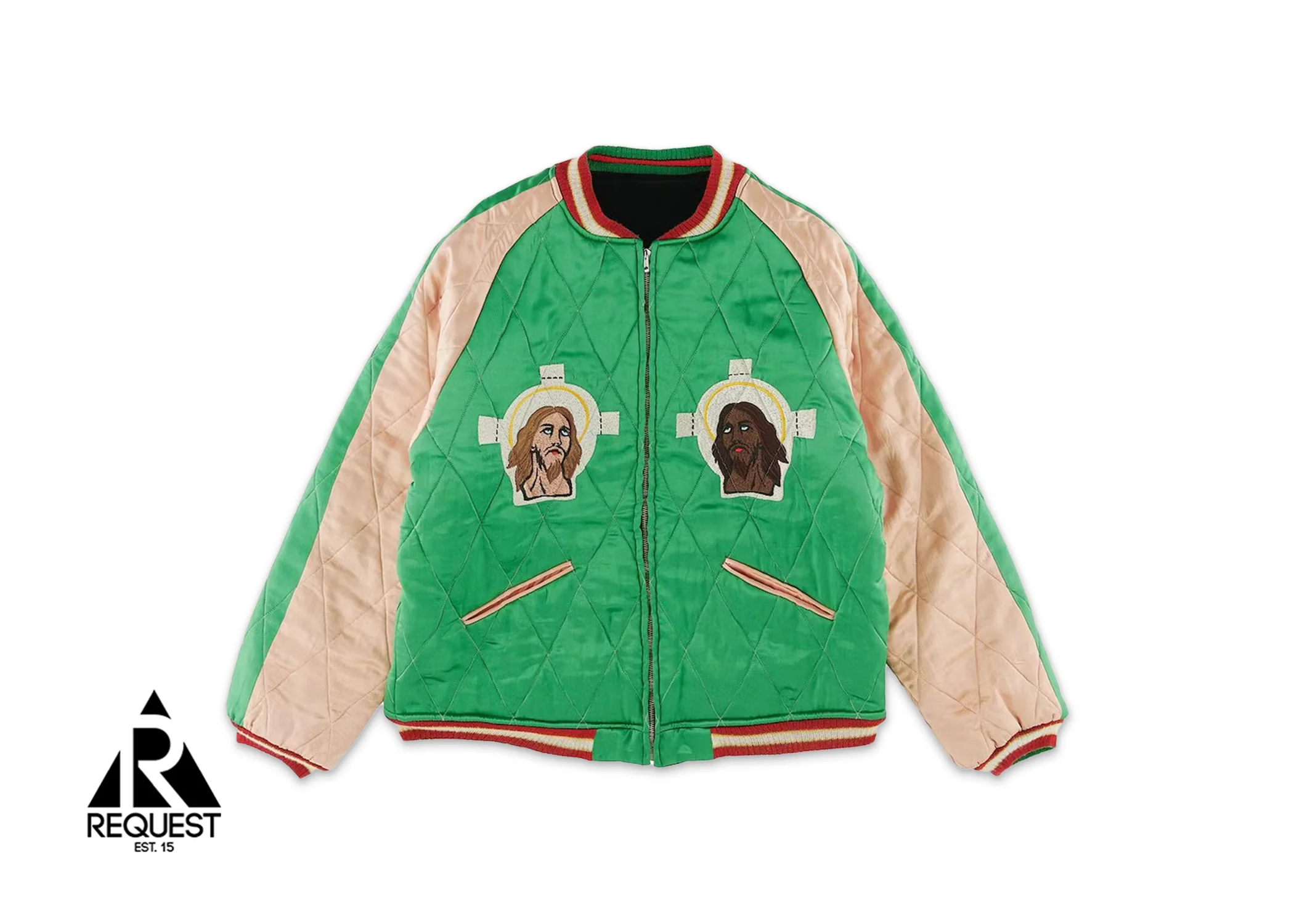 x Denim Tears Reversible Yokosuka Jacket "Green Black" - Image 3