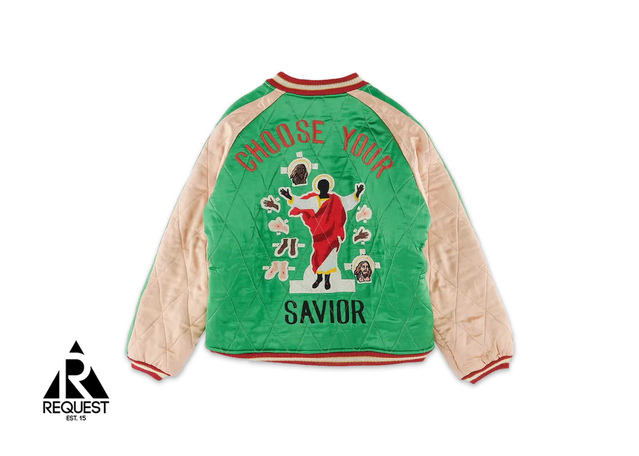 x Denim Tears Reversible Yokosuka Jacket "Green Black" - Image 4