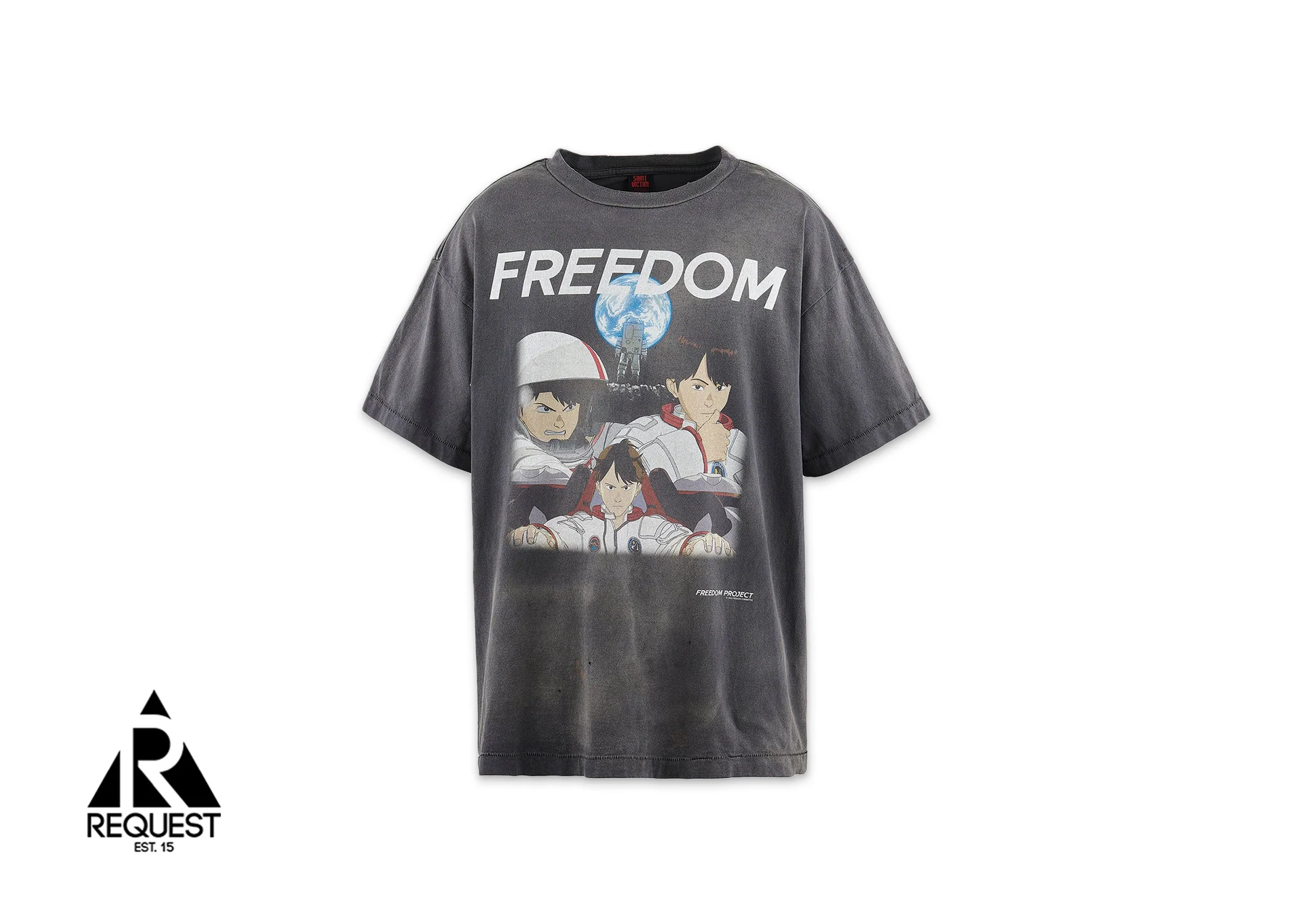 x Freedom Project Freedom Tee "Vintage Black"