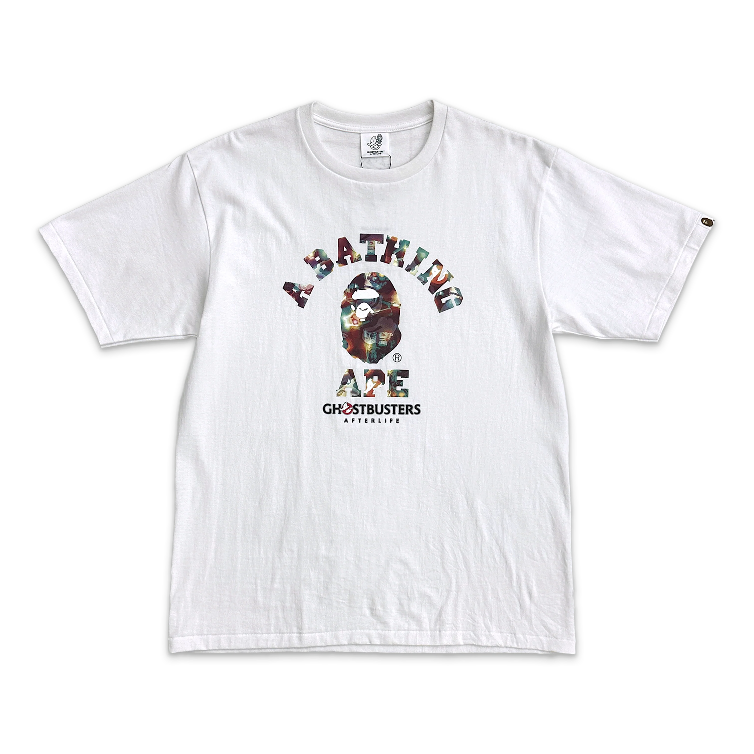 x Ghostbusters Camo College Tee "White"