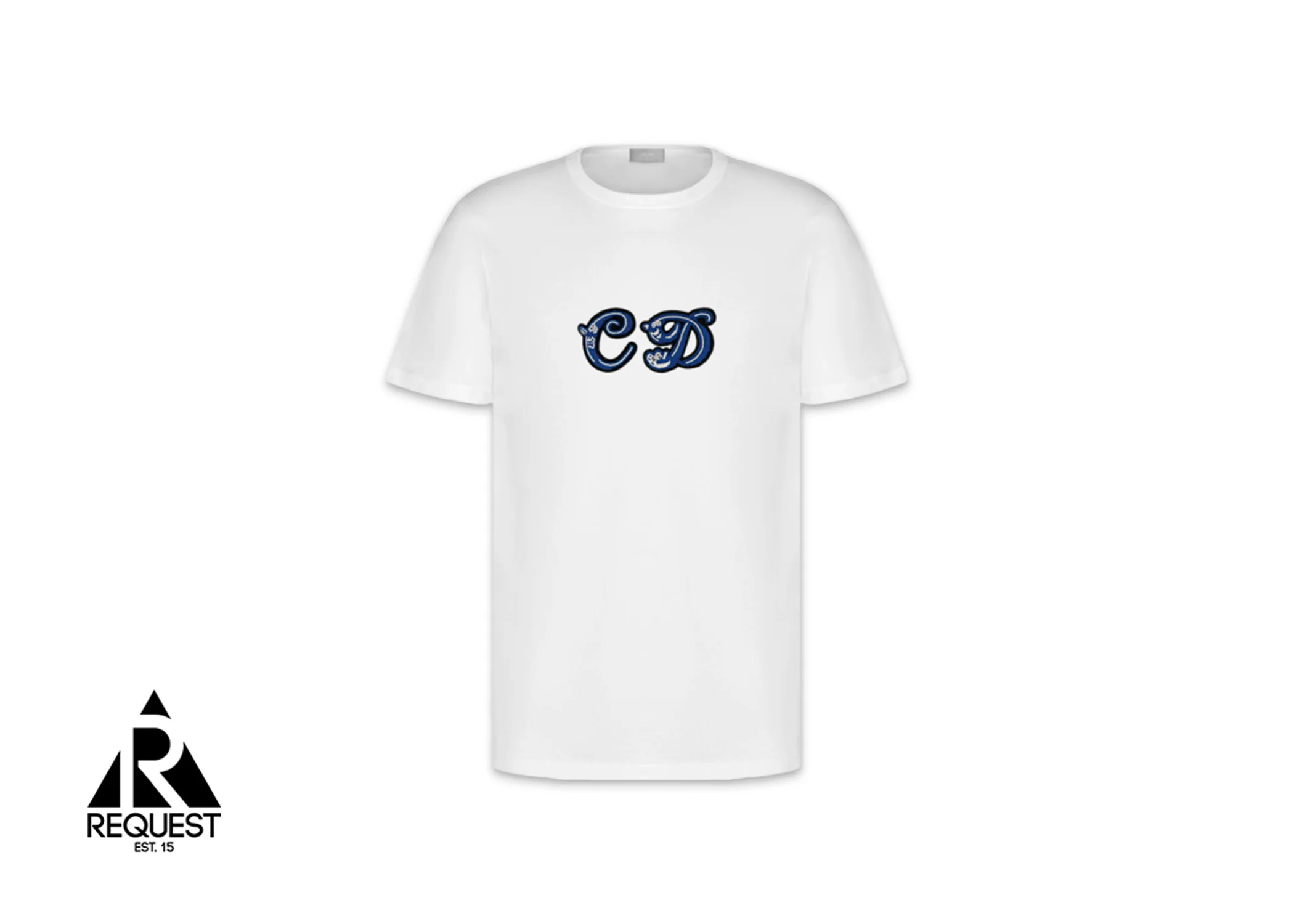 x Kenny Scharf CD Logo Tee “White/Blue”