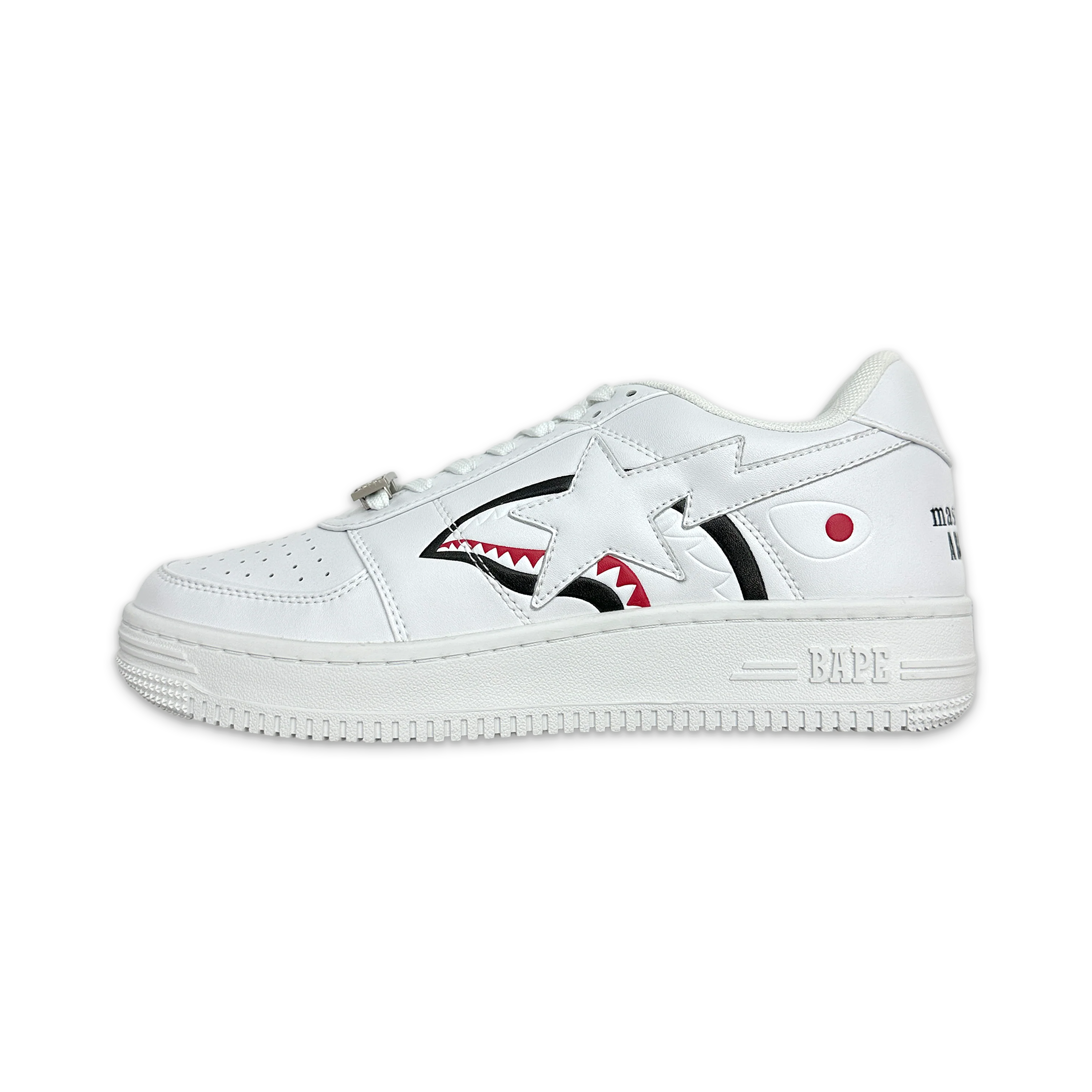 x Mastermind Bapesta Low "White" - Image 3