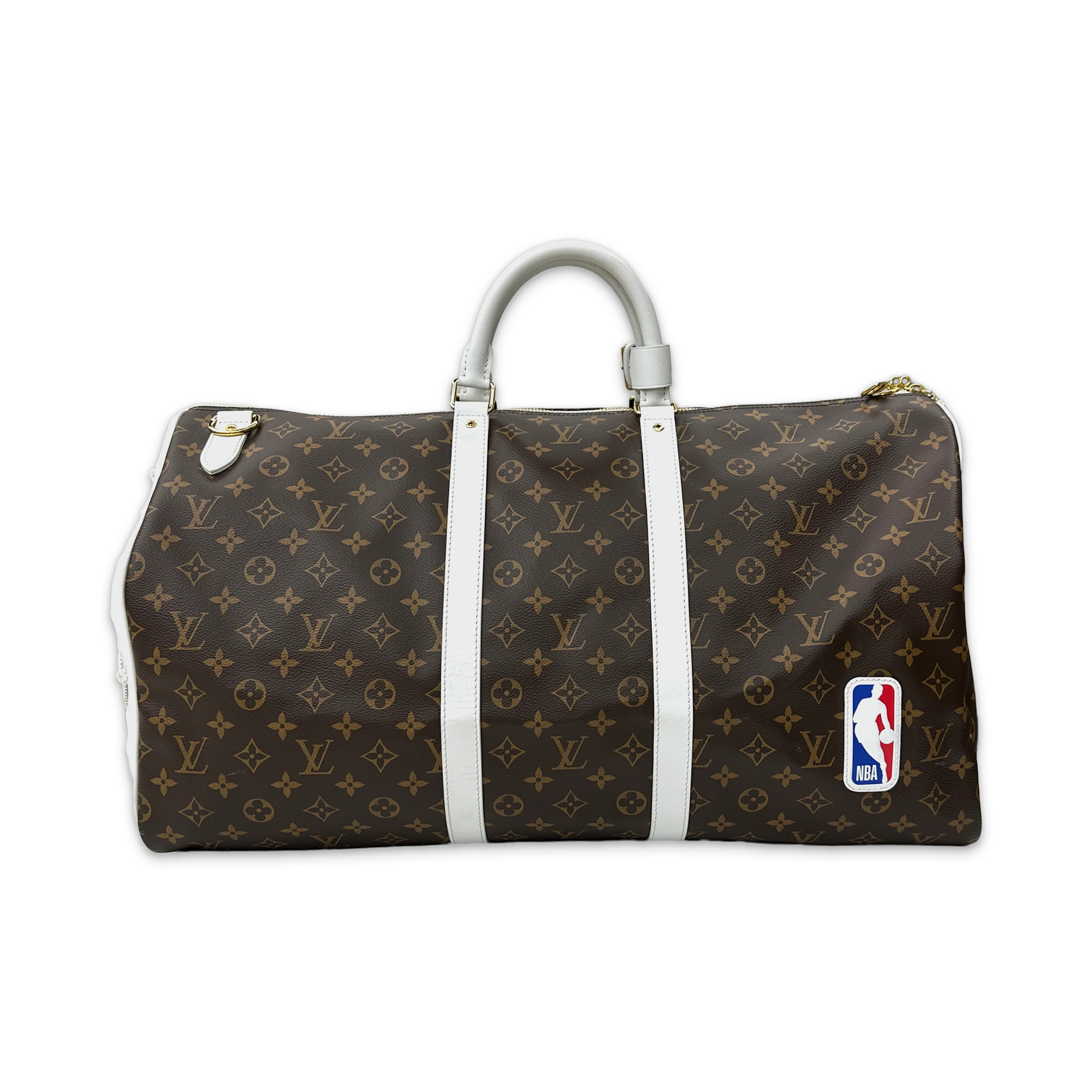 X NBA Keepall Bandouliere 50 "Monogram Brown"