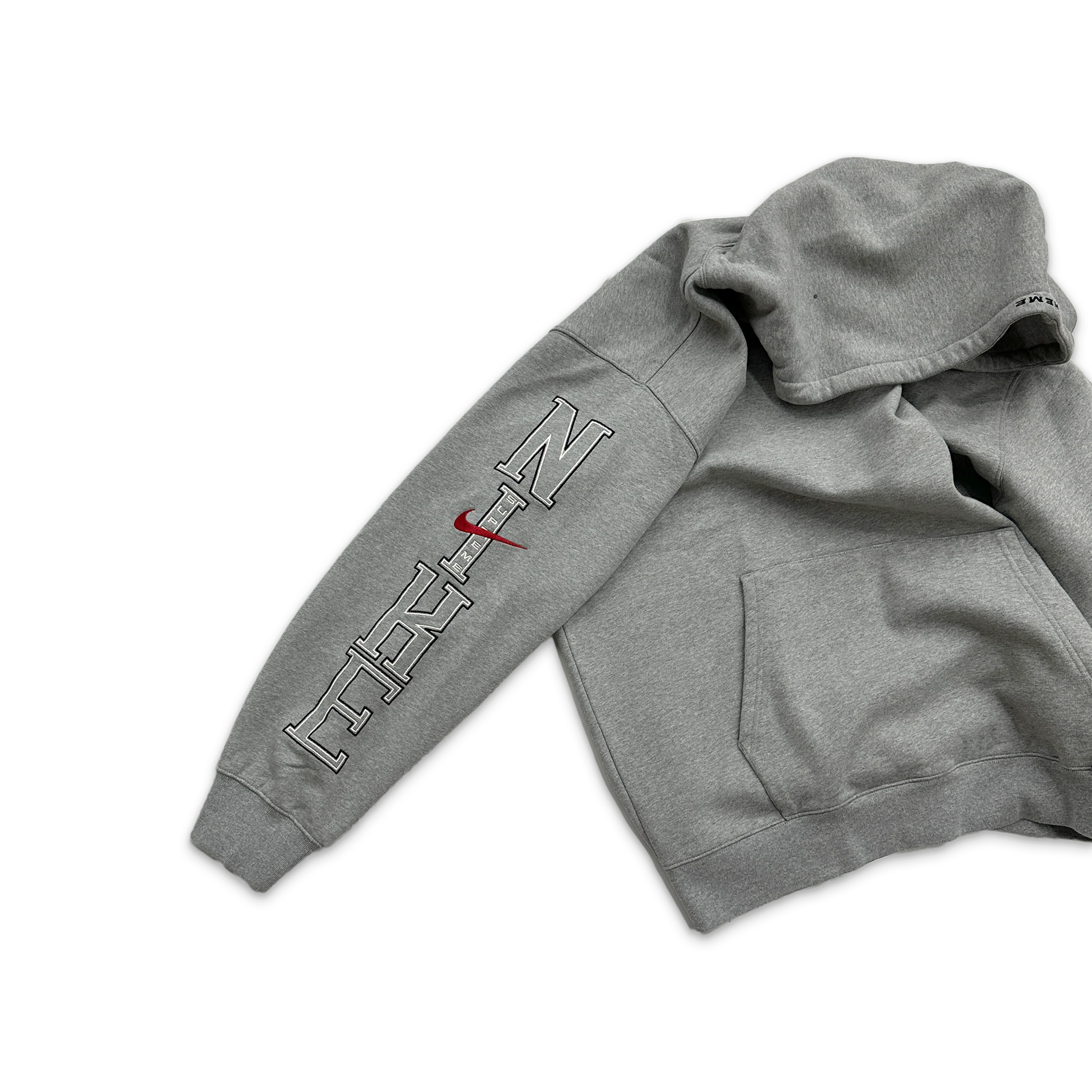 x Nike Hooded Sweatshirt SS24 "Grey" - Image 2