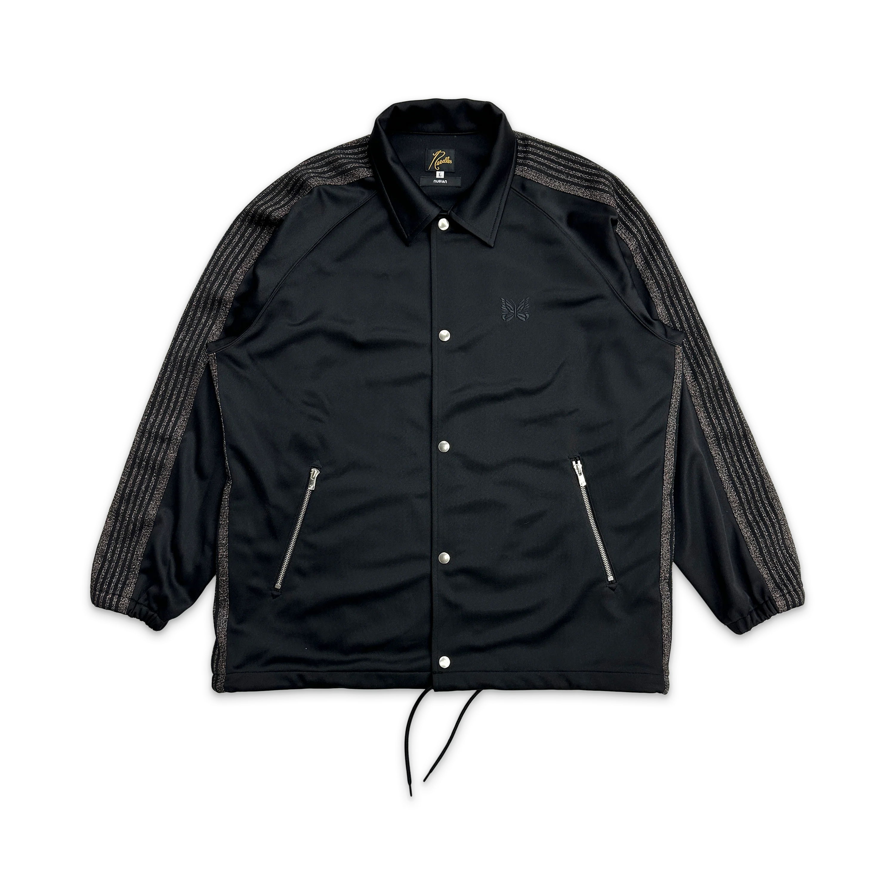 x Nubian Coaches Jacket "Black Glitter"