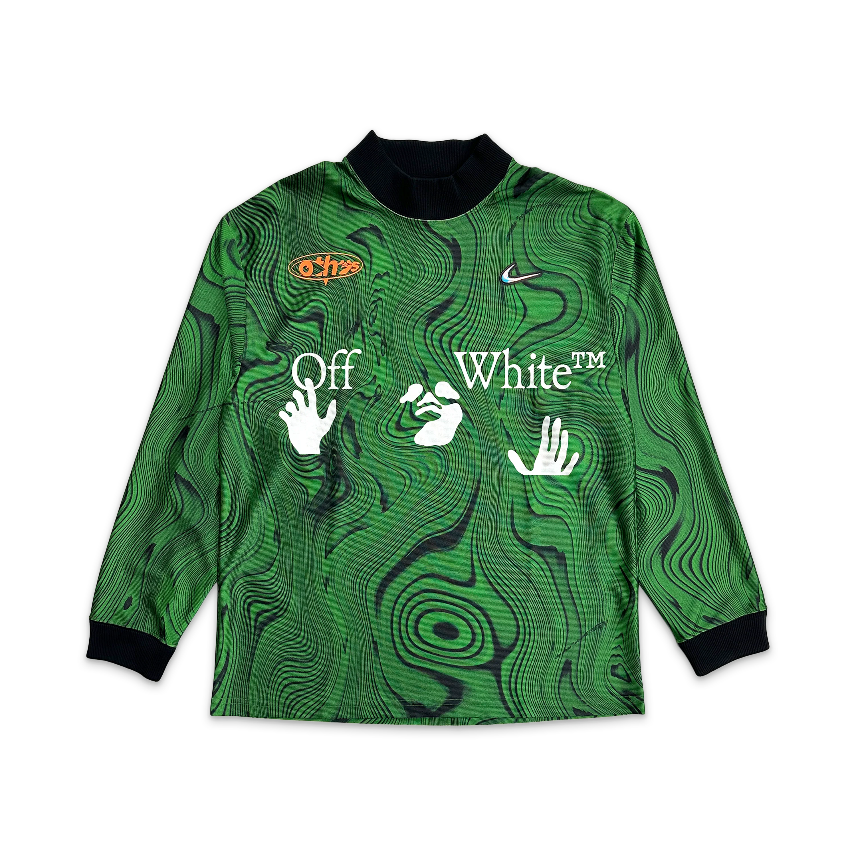 x Off-White L/S Jersey "Kelly Green"