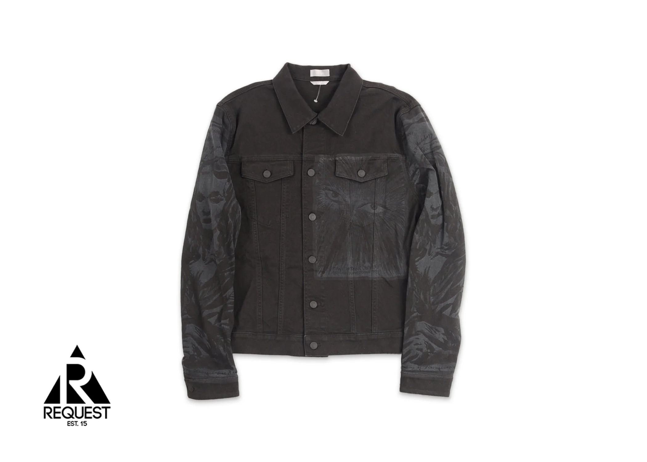 x Raymond Pettibon Mona Lisa Denim Jacket "Black"
