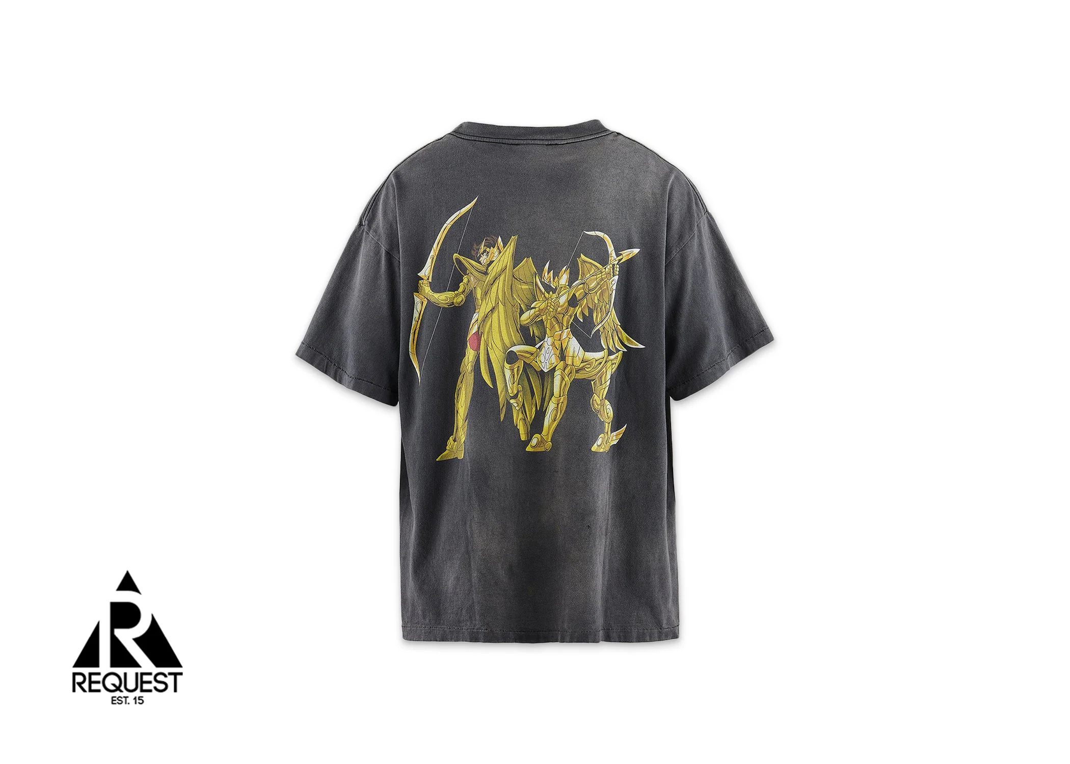 x Saint Seiya Tee "Vintage Black" - Image 2