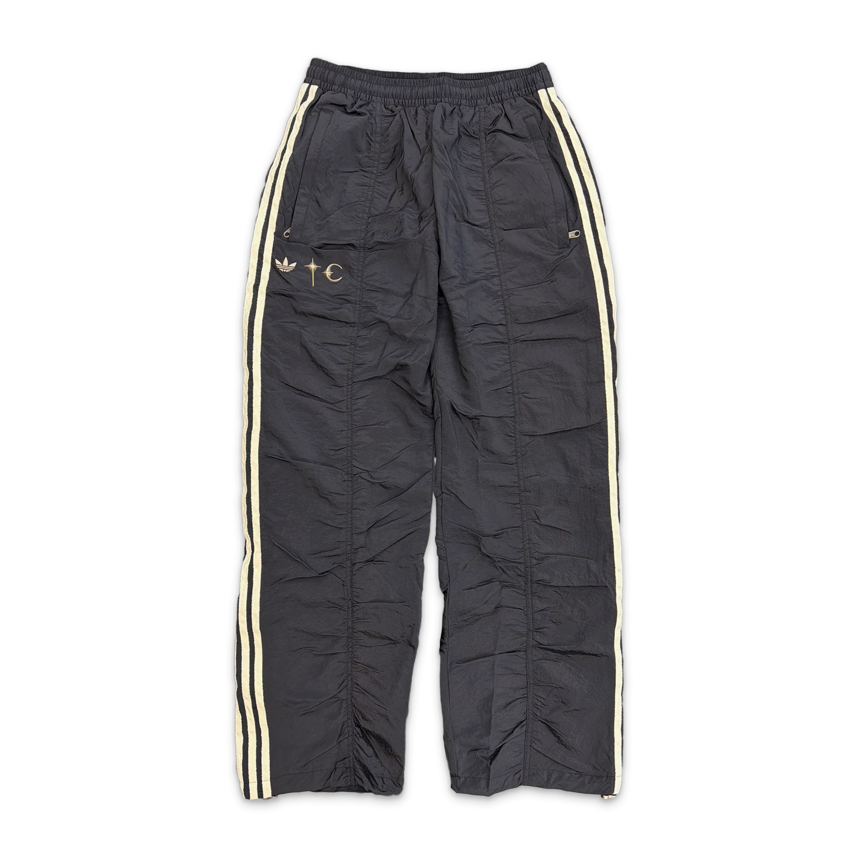 x Thug Club Woven Trackpants "Black/Silver"