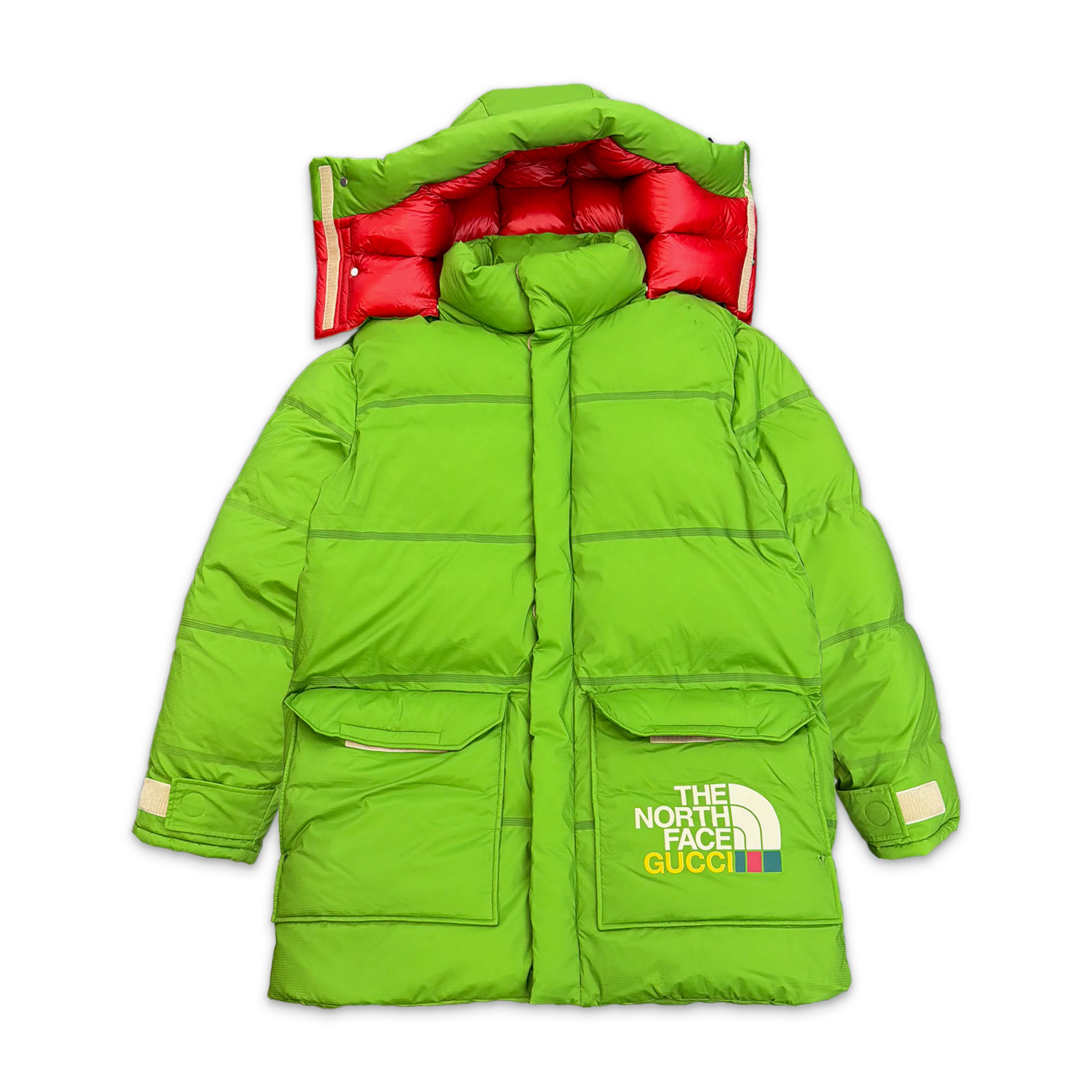 x TNF The North Face Parka Down Puffer Jacket "Lime Green"