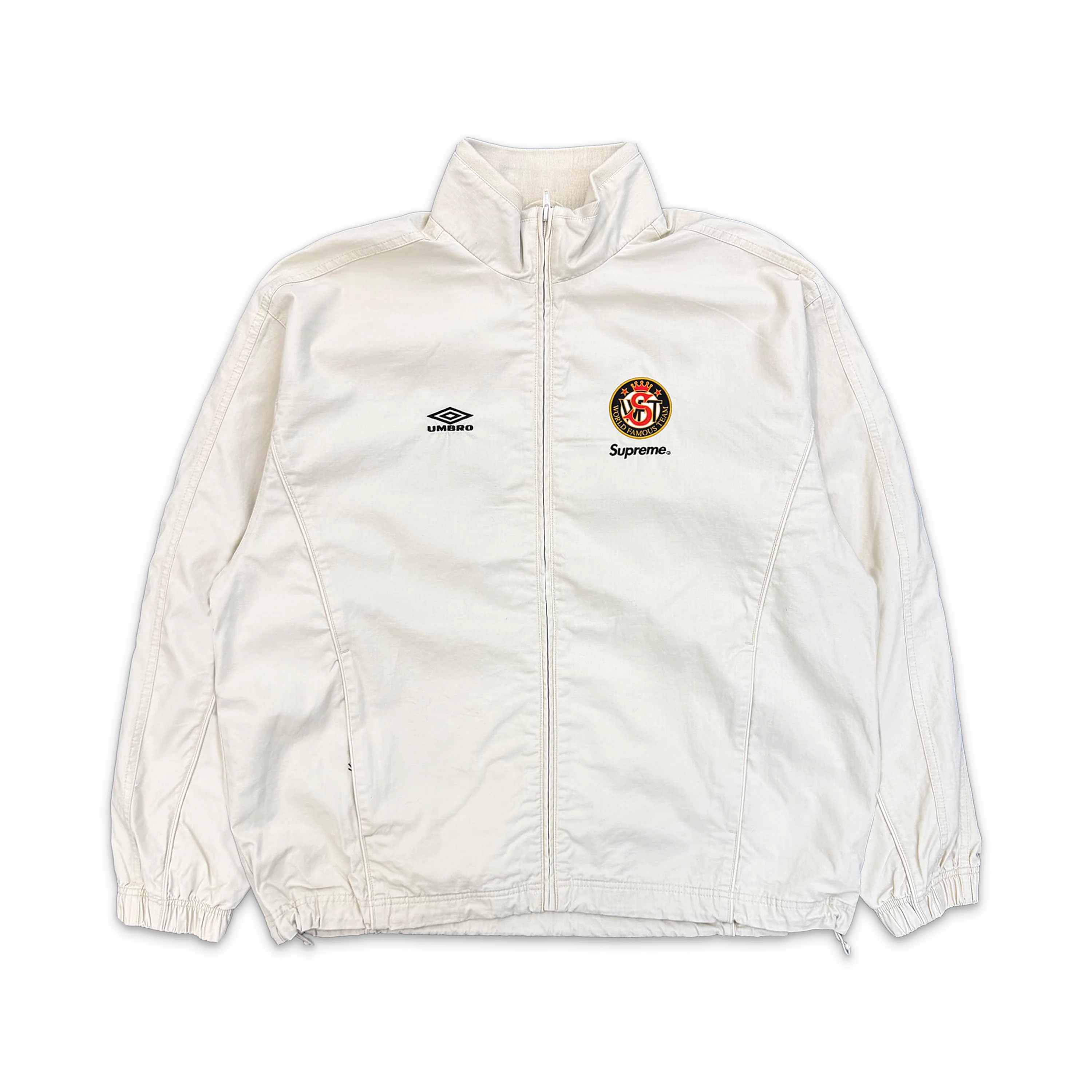 x Umbro Cotton Ripstop Track Jacket SS26 "Stone"