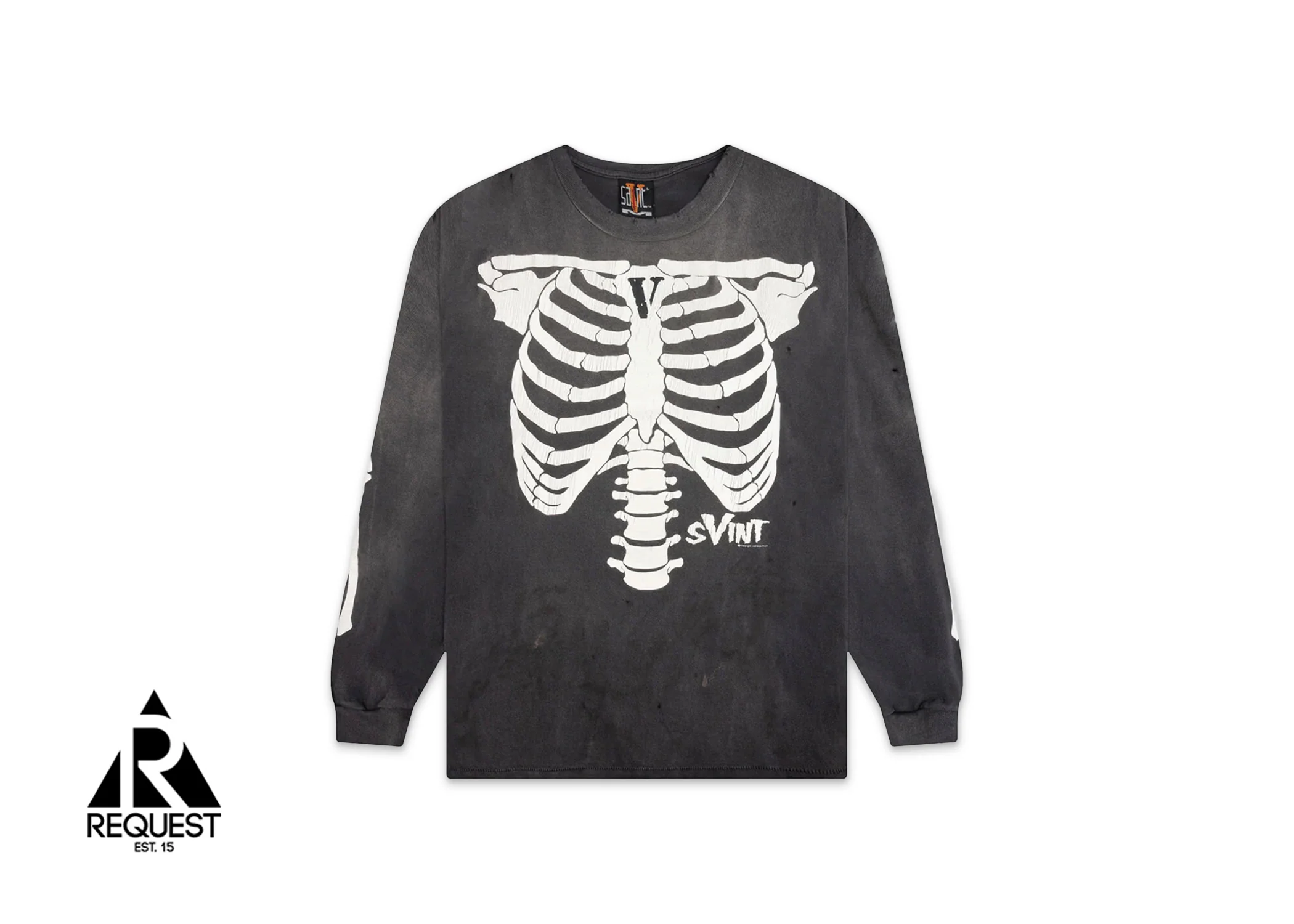 x Vlone Bone L/S Tee "Black"