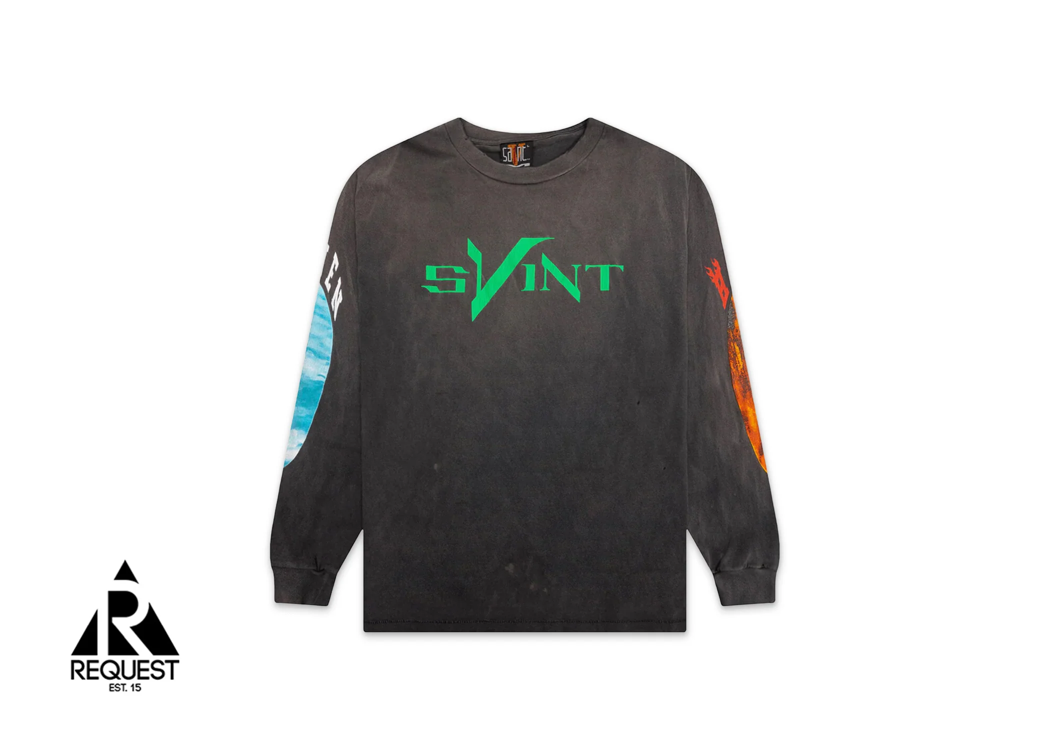 x Vlone Skull L/S Tee "Black"