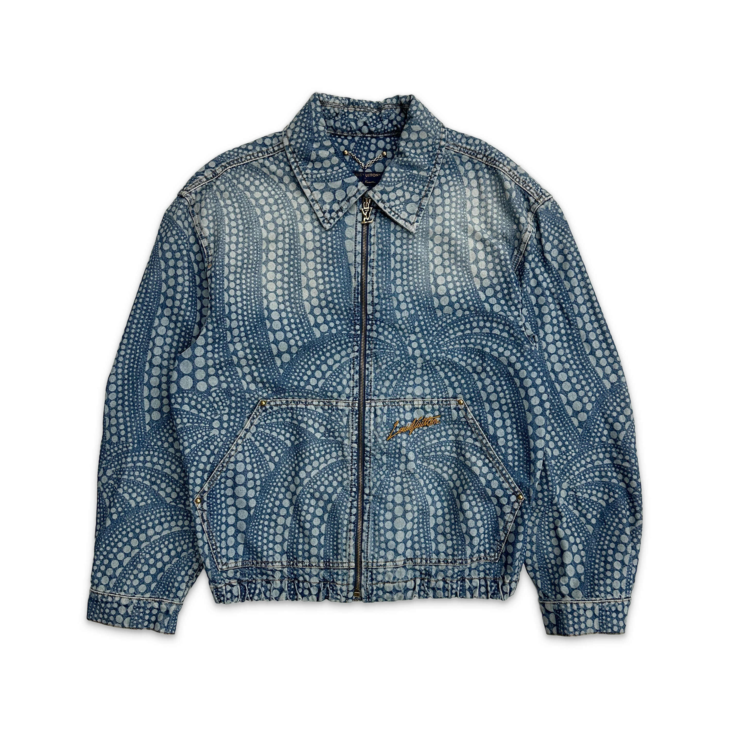 x Yayoi Kusama All Over Pumpkin Jacket "Light Wash"
