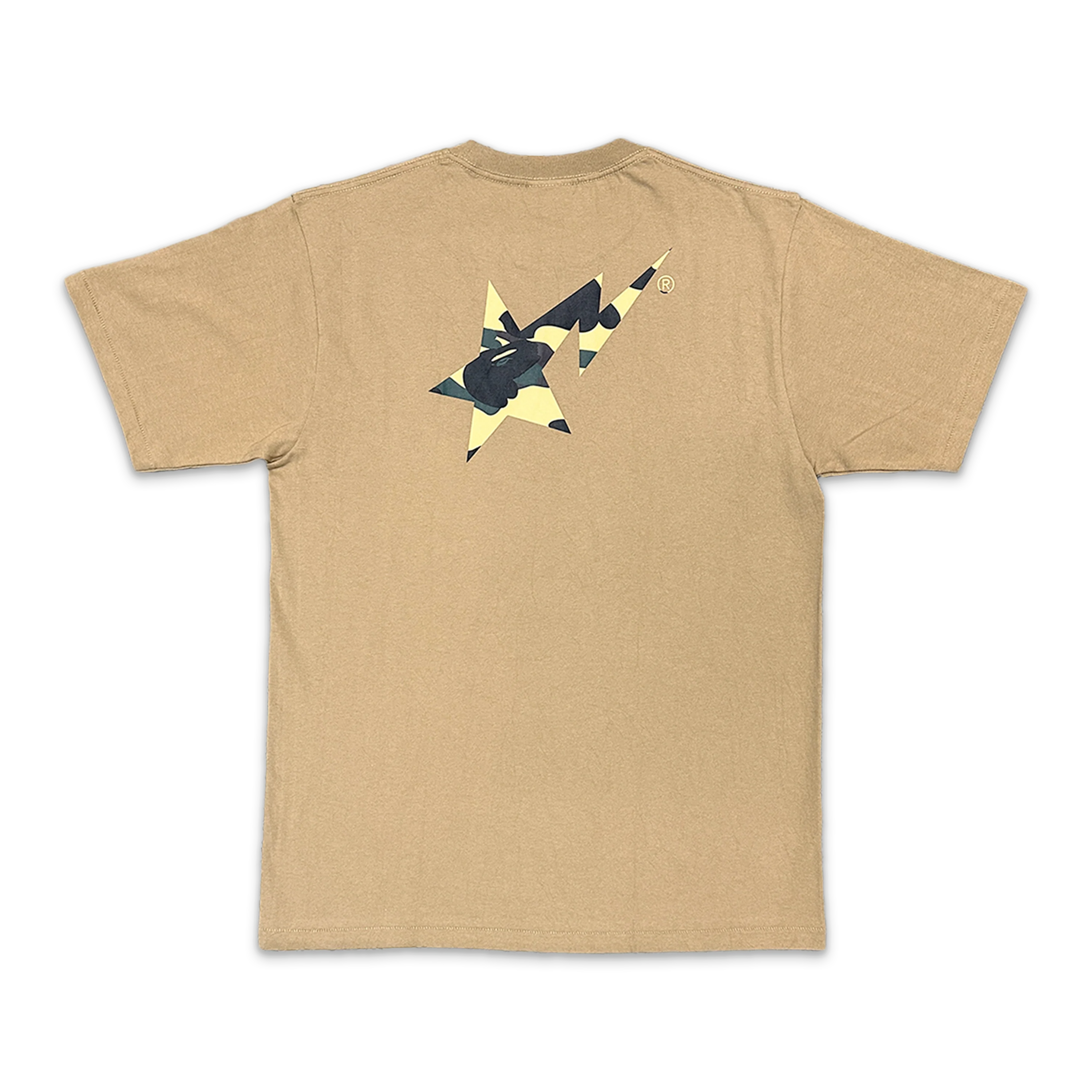 Yellow 1st Camo STA Logo Tee "Tan" - Image 2