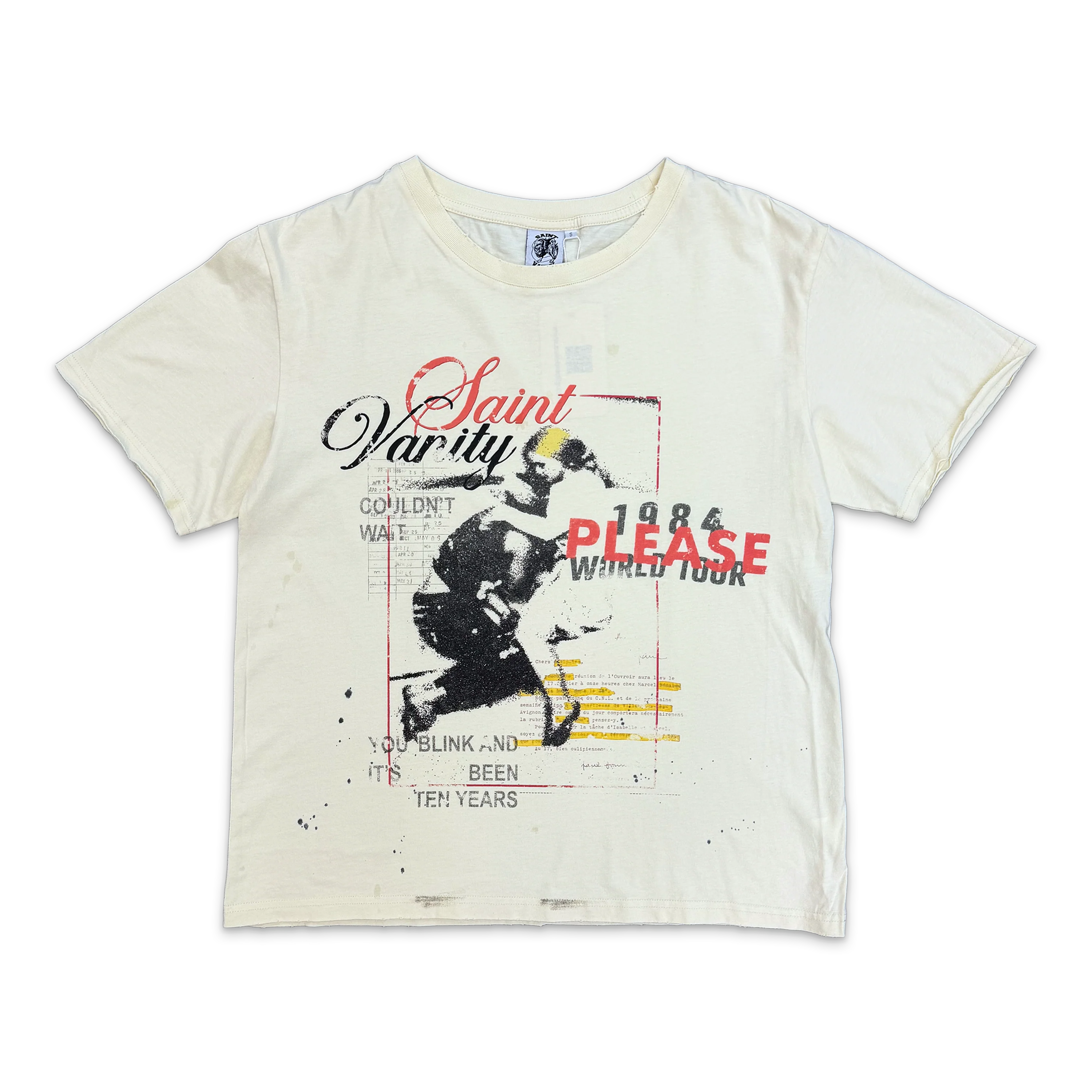 Yes Please Tee "Cream"