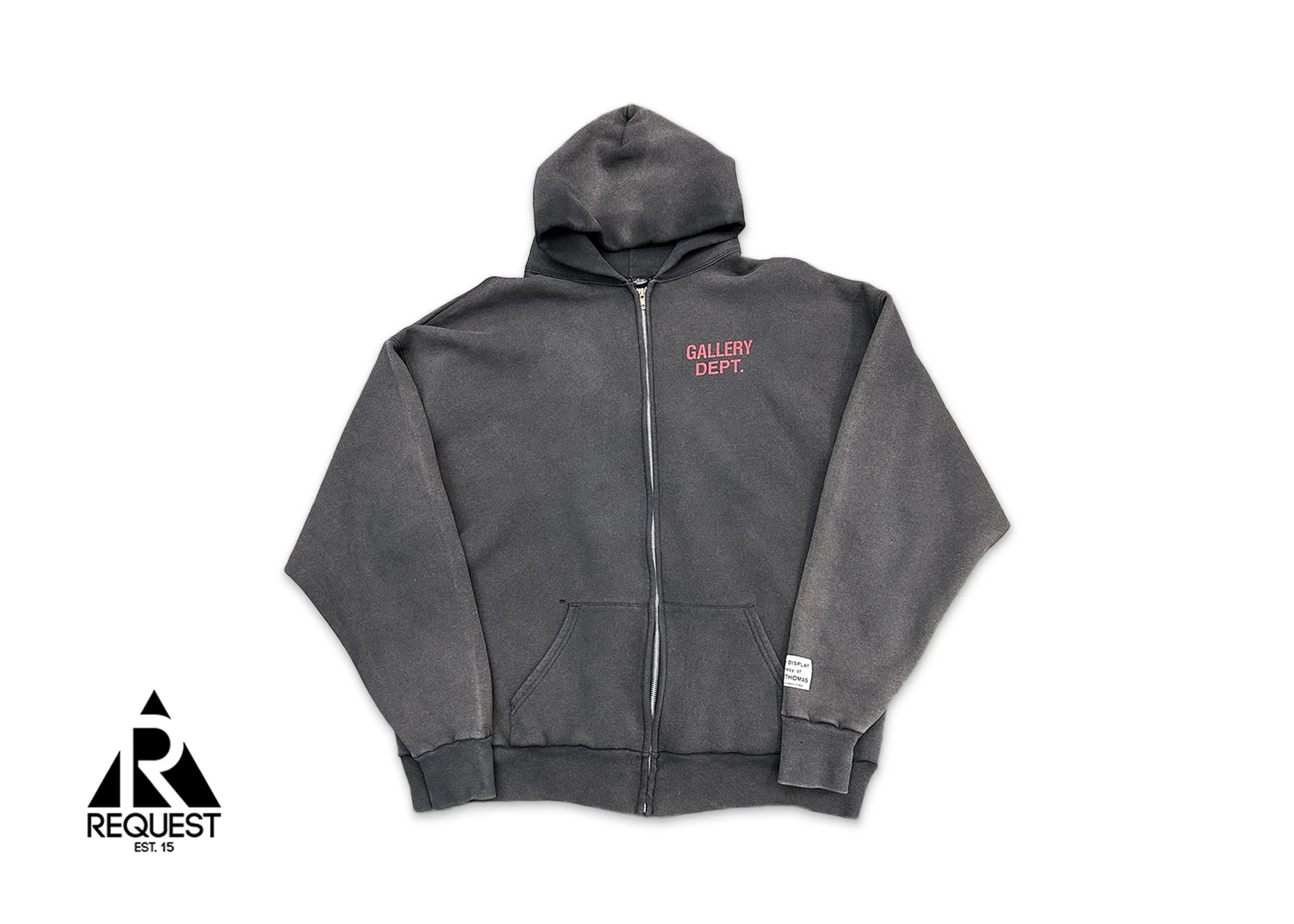 Zip Up Hoodie "Charcoal Grey"